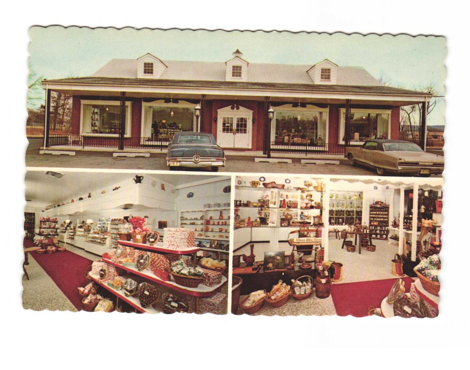 Helen Elliot Route #46 Fairfield NJ Vintage postcard unposted