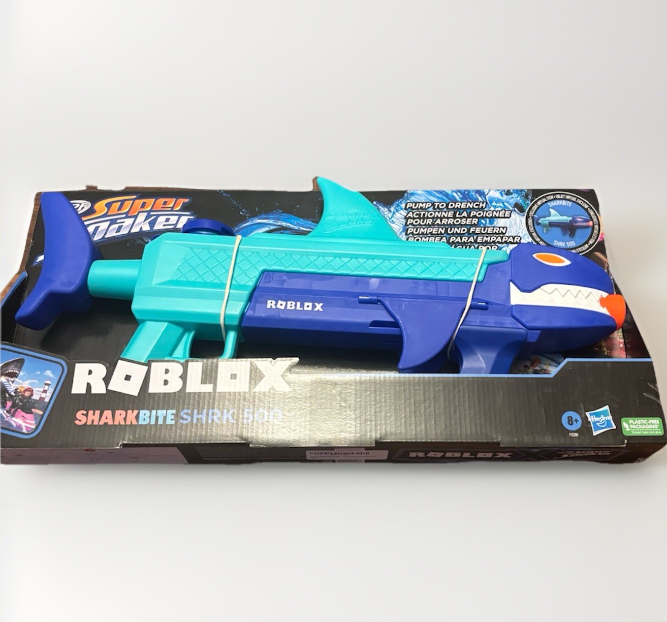 NERF ROBLOX Shark Water Gun Super Soaker