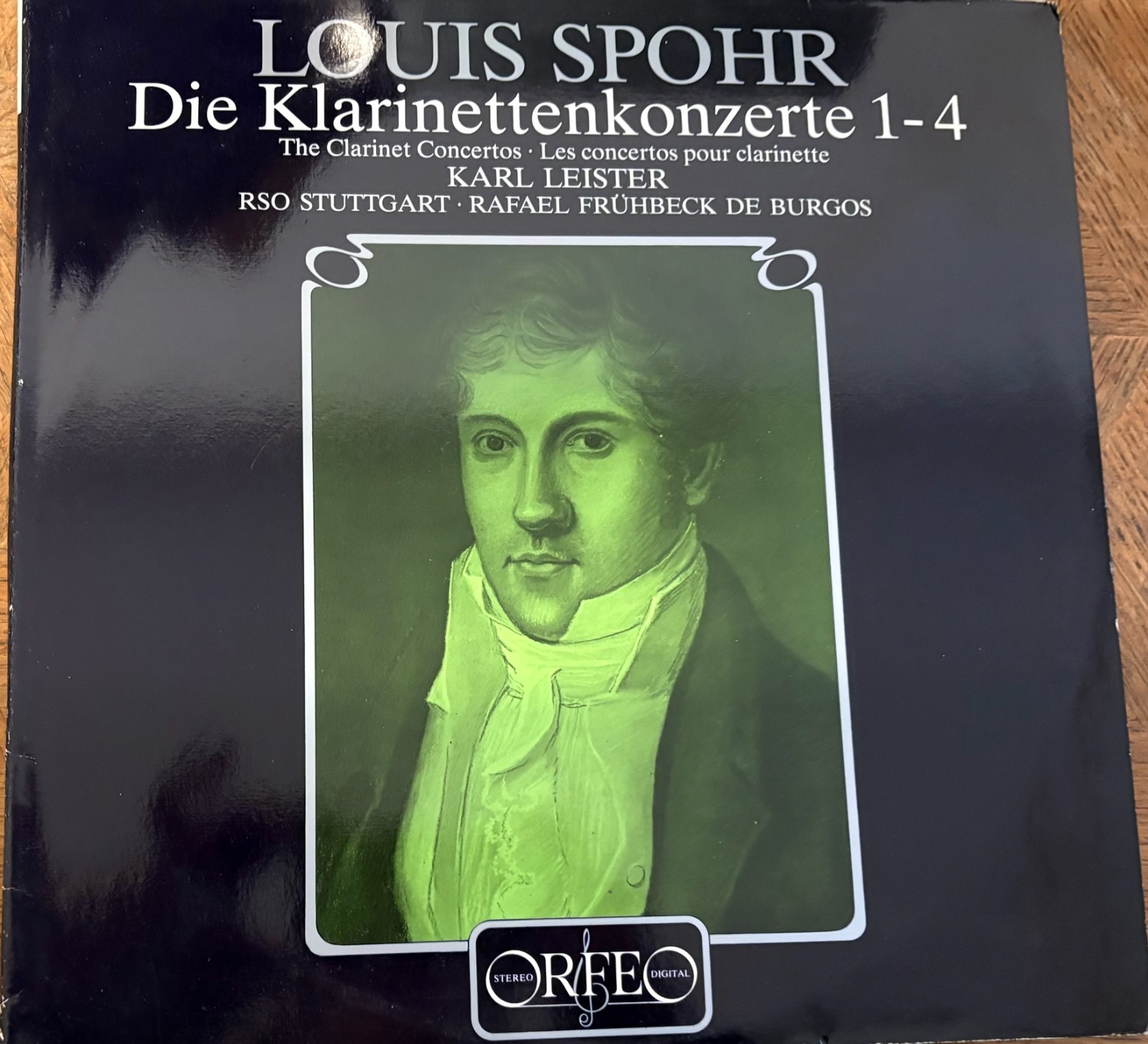 KARL LEISTER  - FRUHBECK DE BURGOS / SPOHR the clarinet concertos  / ORFEO