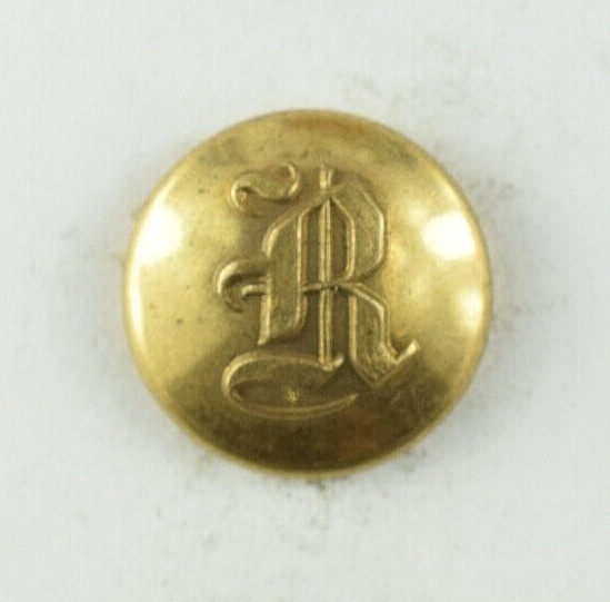 1870s-90s Crest Seal "A" Uniform Button L4CT