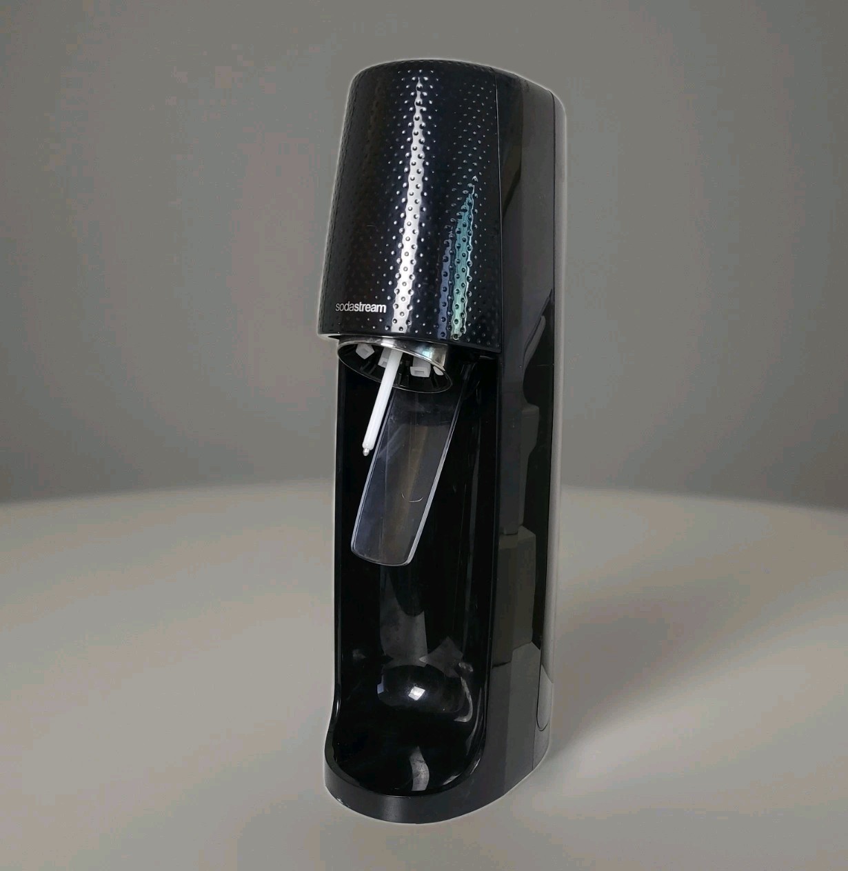 SodaStream SPT-001 Sparkling Water Machine  Black Good Condition No CO2 Cylinder