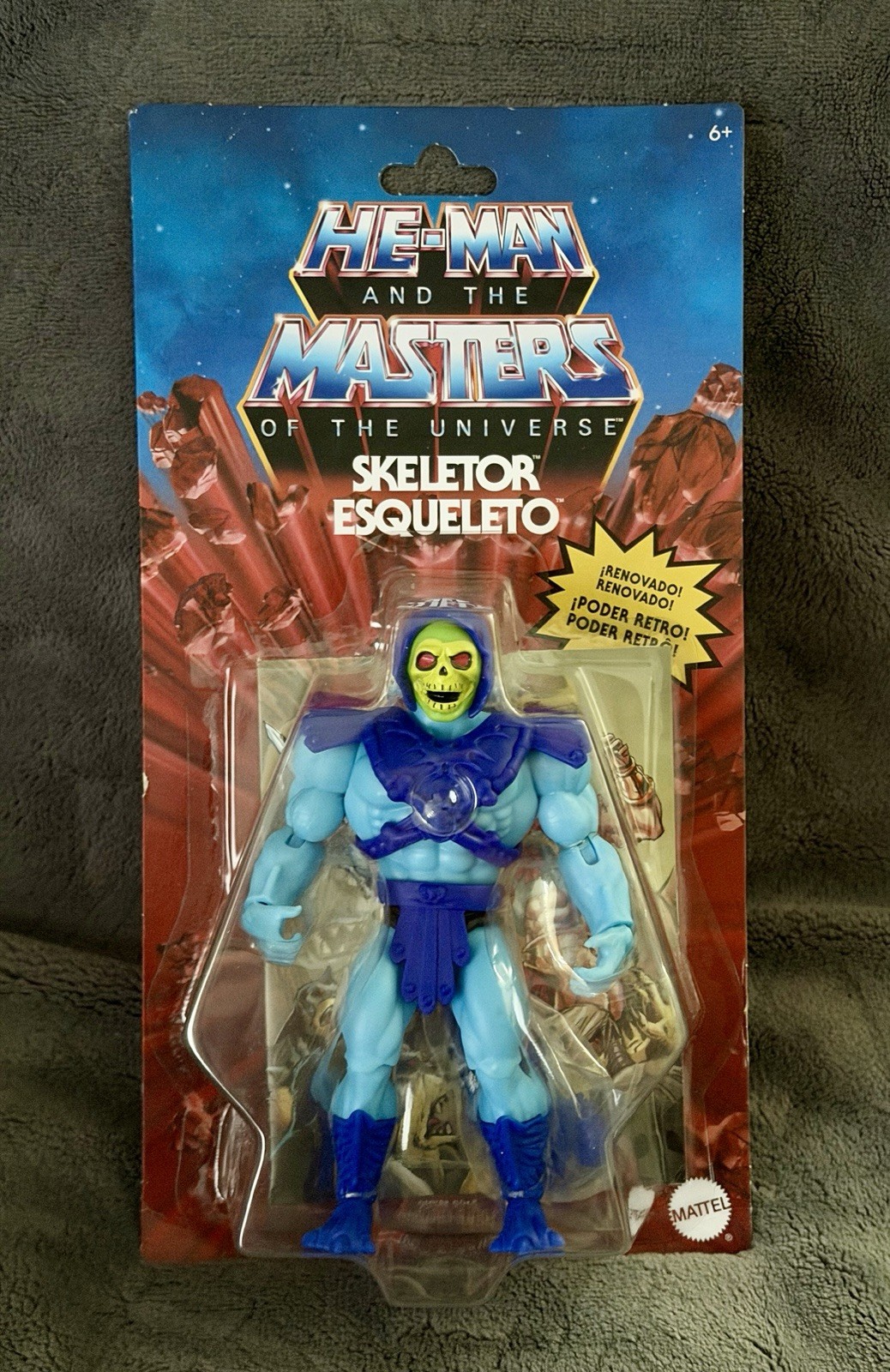 Masters of the Universe MOTU SKELETOR Rare Spanish Variant Action Figure 2020