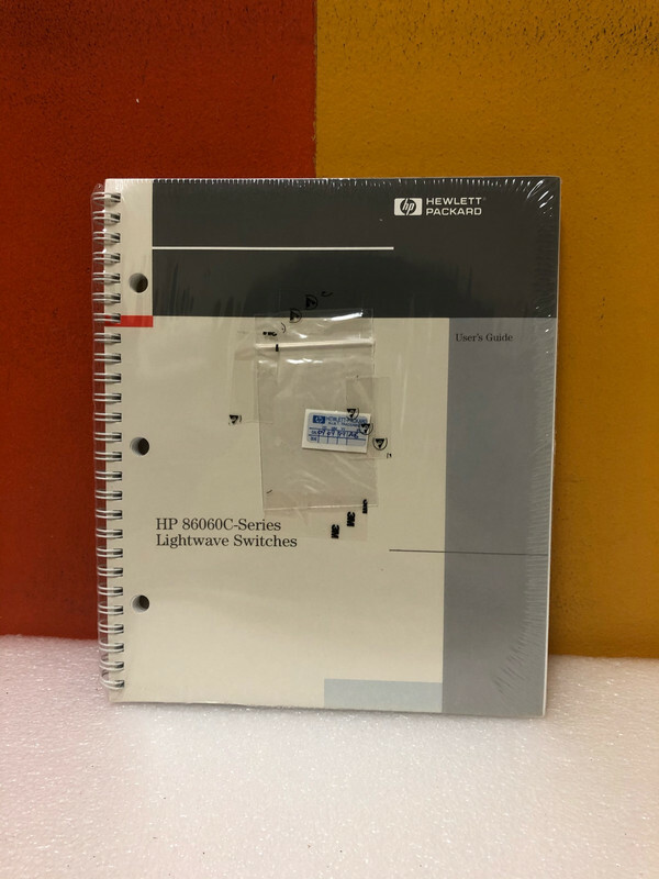 HP 86060-90015 86060C-Series Lightwave Switches User's Guide