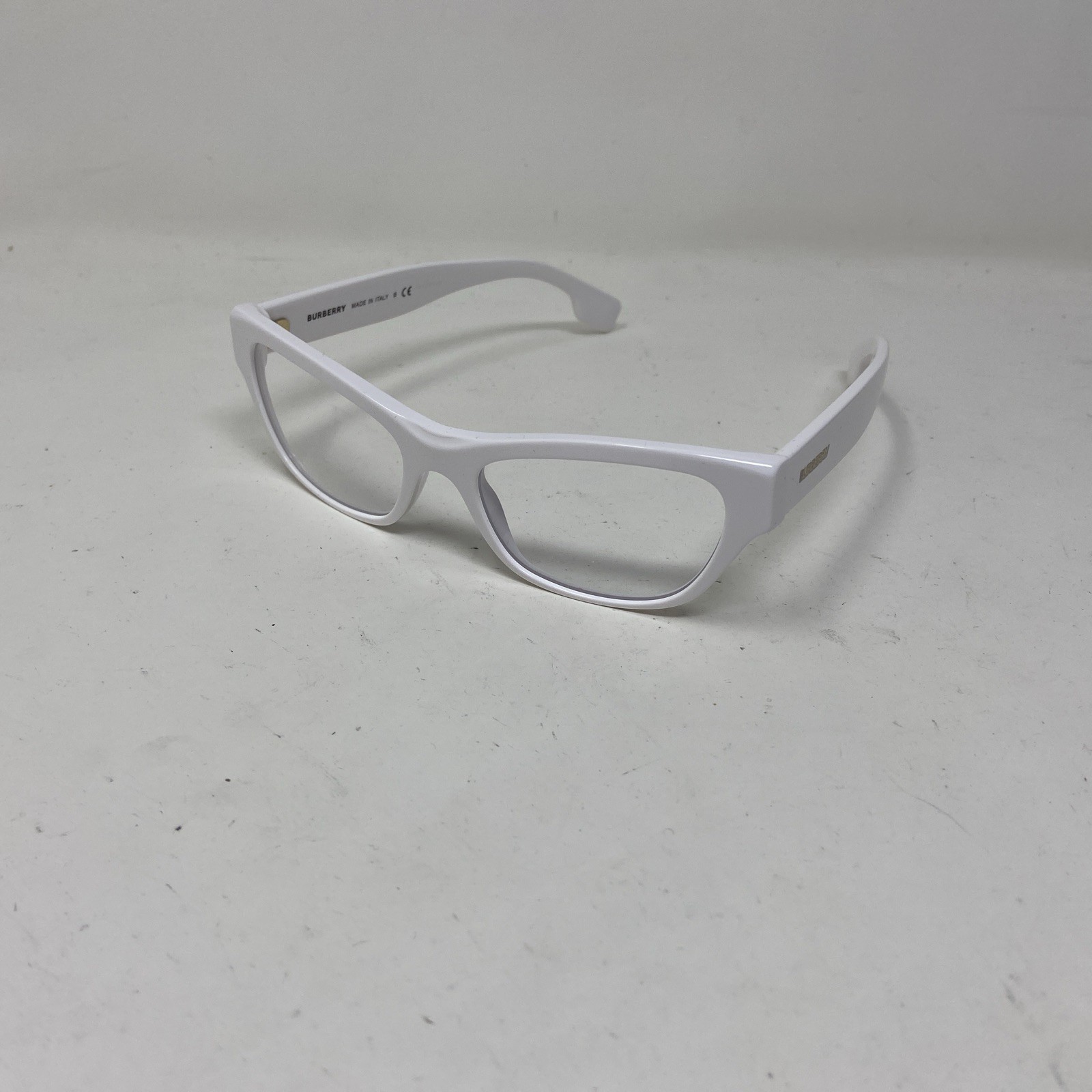 Burberry B 2302 3007 51-17-140 White Italy Eyeglasses Frame 254X