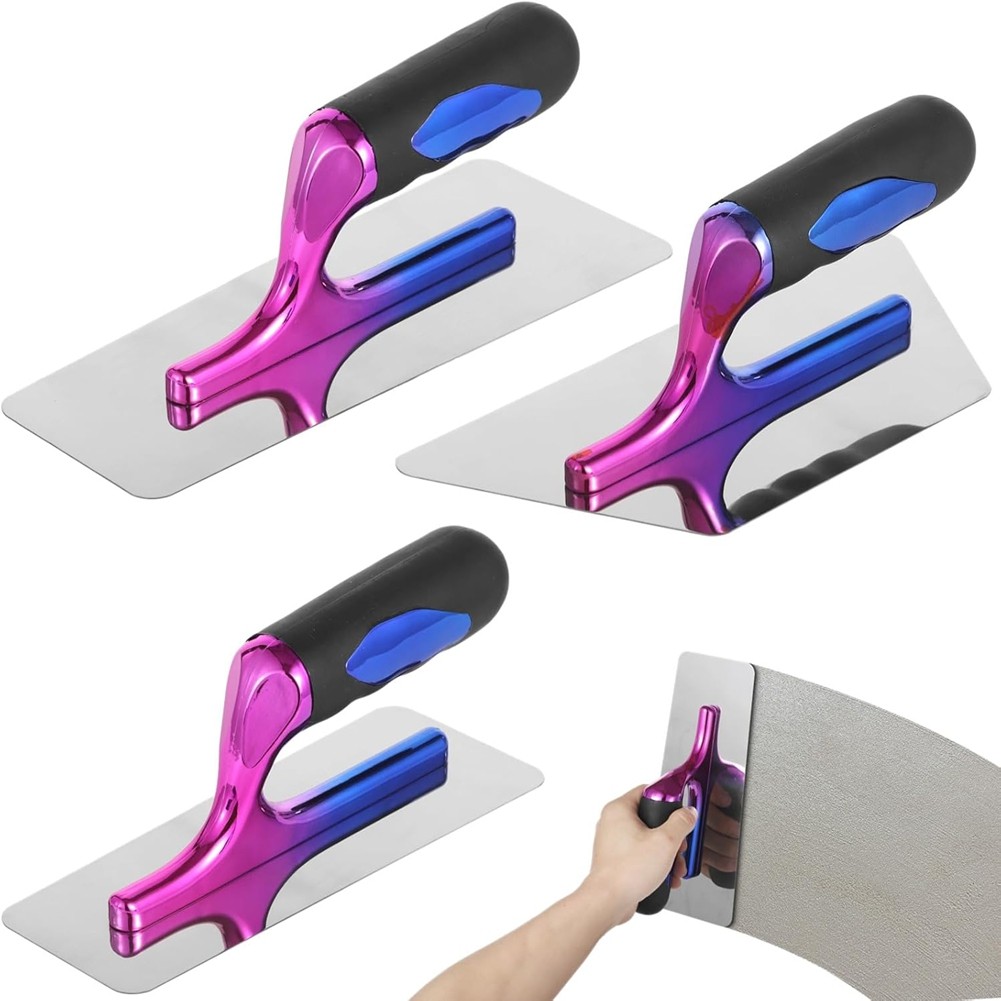 3 Piece Plaster Spatula Art Painting Finishing Tool Venetian Plaster Tools V3Z2