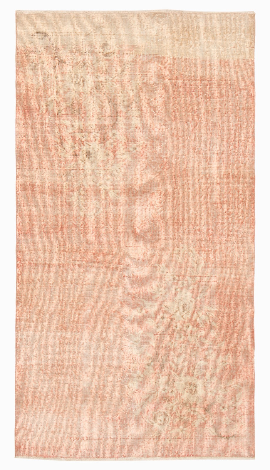 Traditional Vintage Hand-Knotted Oriental Carpet 3'10" x 7'1" Wool Area Rug