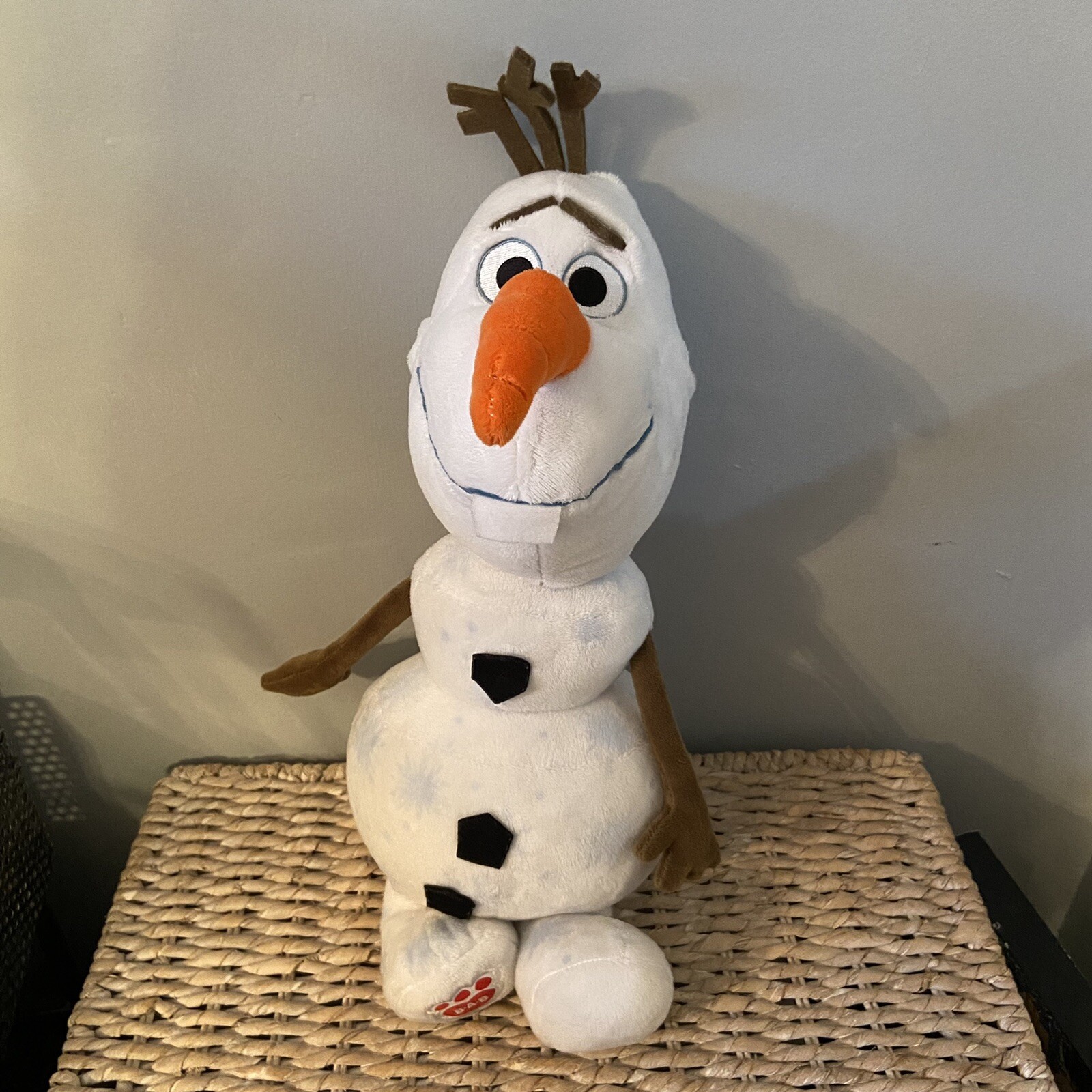 BAB Build A Bear Workshop Disney Frozen Olaf Plush Snowman Stuffed animal