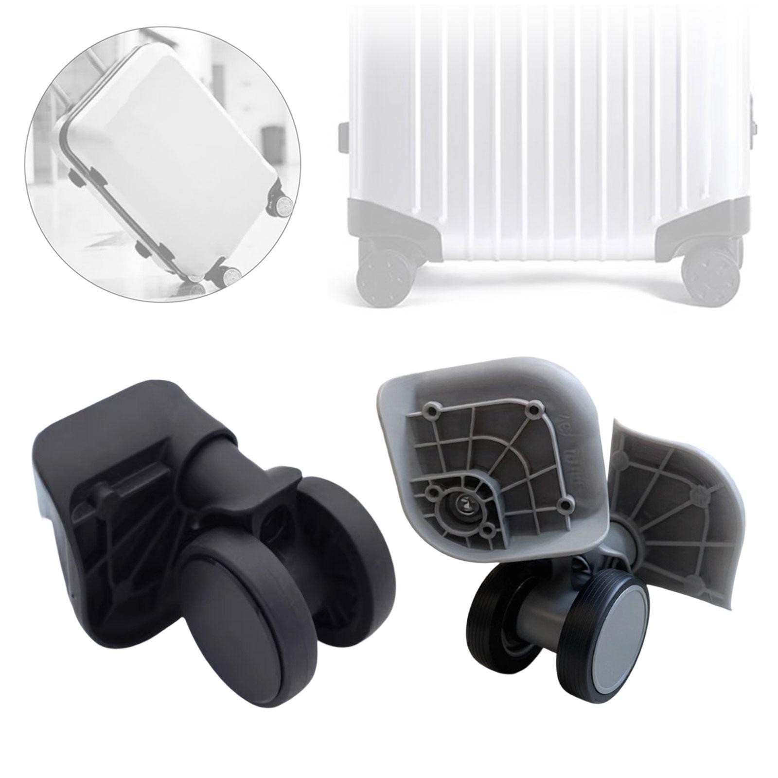 2Pcs Luggage Wheels Roller Multifunctional Repairing Parts Traveling Casters