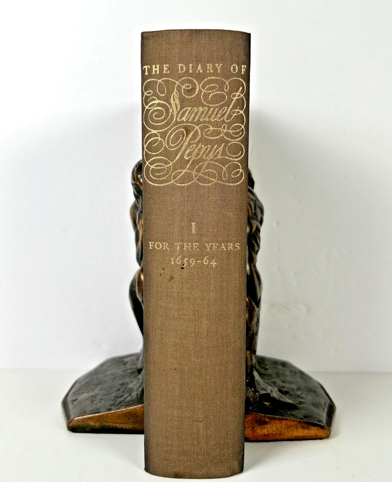 The Heritage Club ~The Diary Of Samuel Pepys Vol 1 Hardcover in Slip Case ~1942