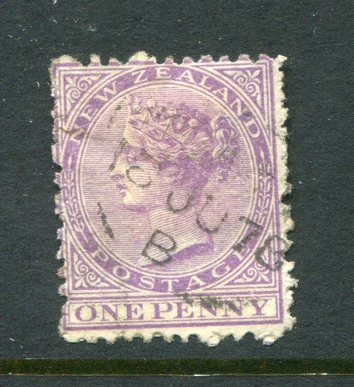 New Zealand #51 Victoria 1 P. [Used]