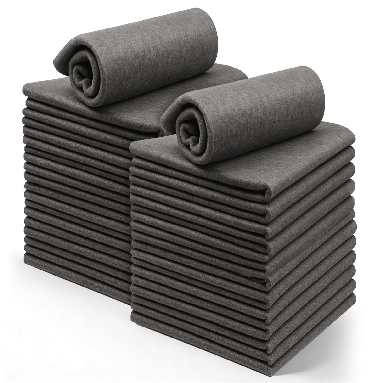 20 Pcs Thickened Magic Cleaning Cloth, Reusable Polyester Fiber Cleaning Rags...