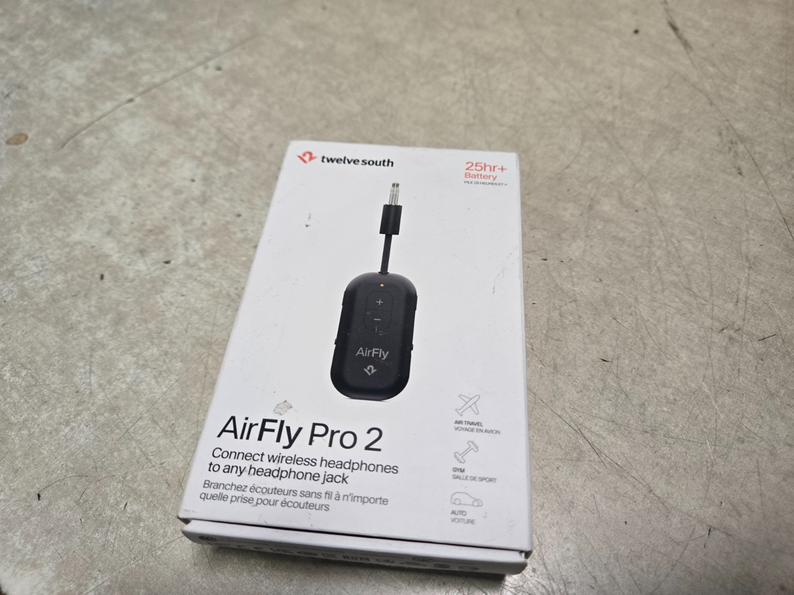 Bluetooth Adapter AirFly Pro 2 for Airplane Wireless Headphones Pair AirPods