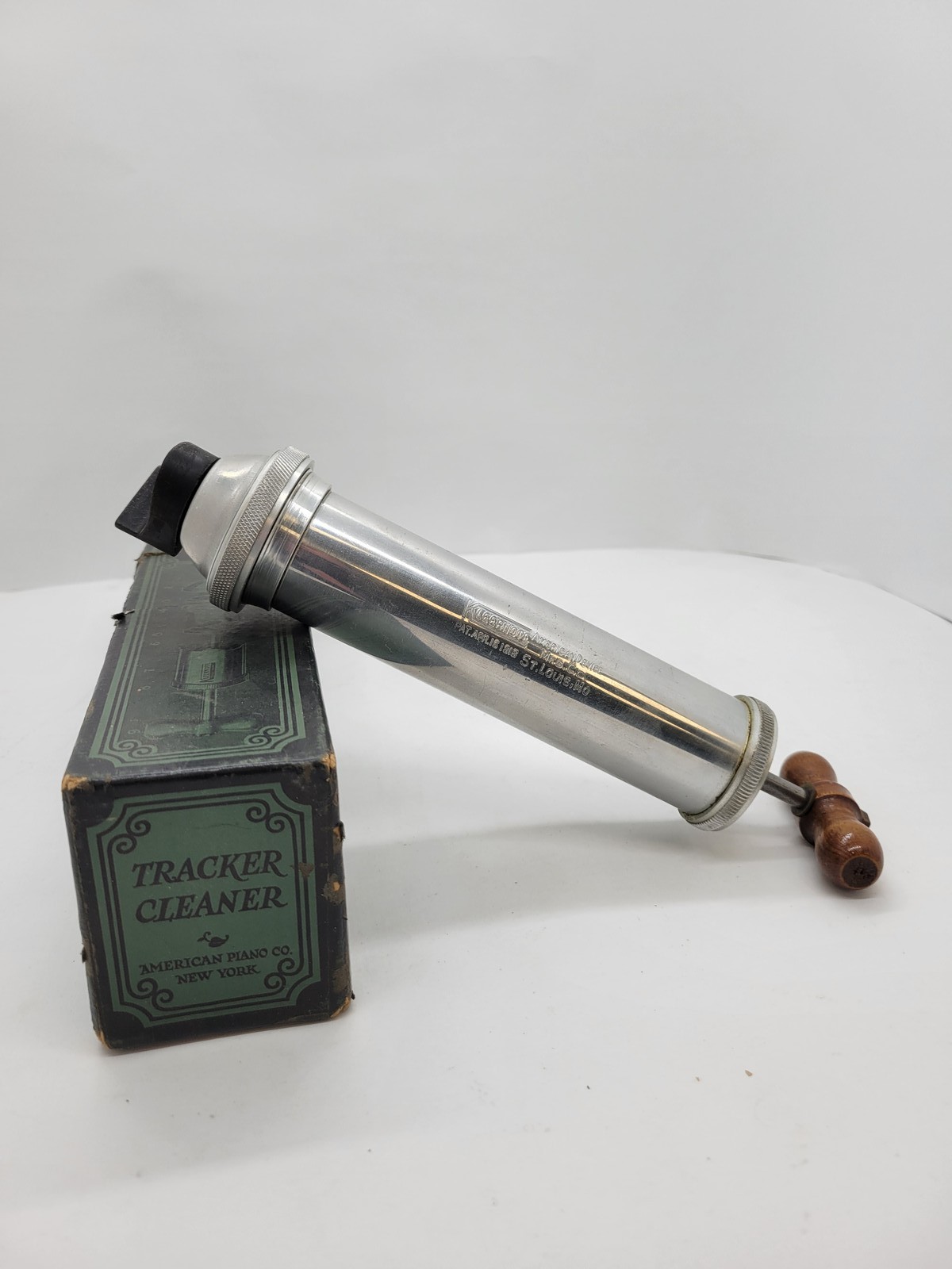 Ampico Player Reproducing Piano Tracker Cleaner In Original Box