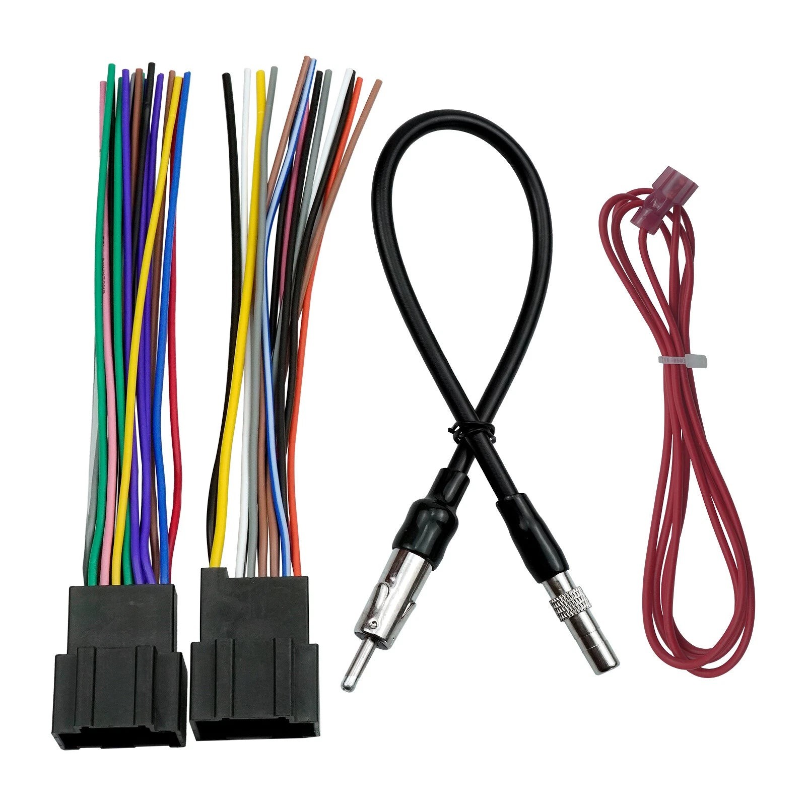 Car Stereo Wiring Harness Fit 2006-2017 Chevy GMC Express Savana Buick + Antanna