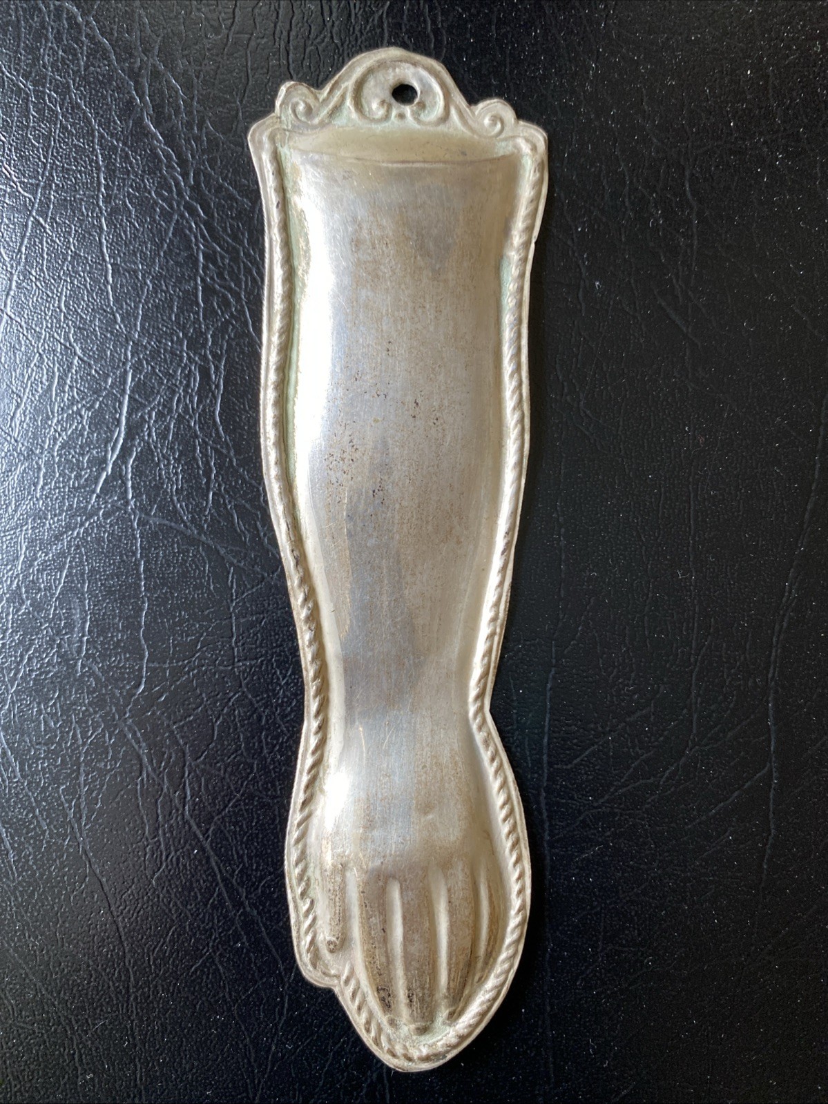 Silver Hand Arm Amulet Milagro Ex Voto Italian Devotional Antique Lg Size Europe