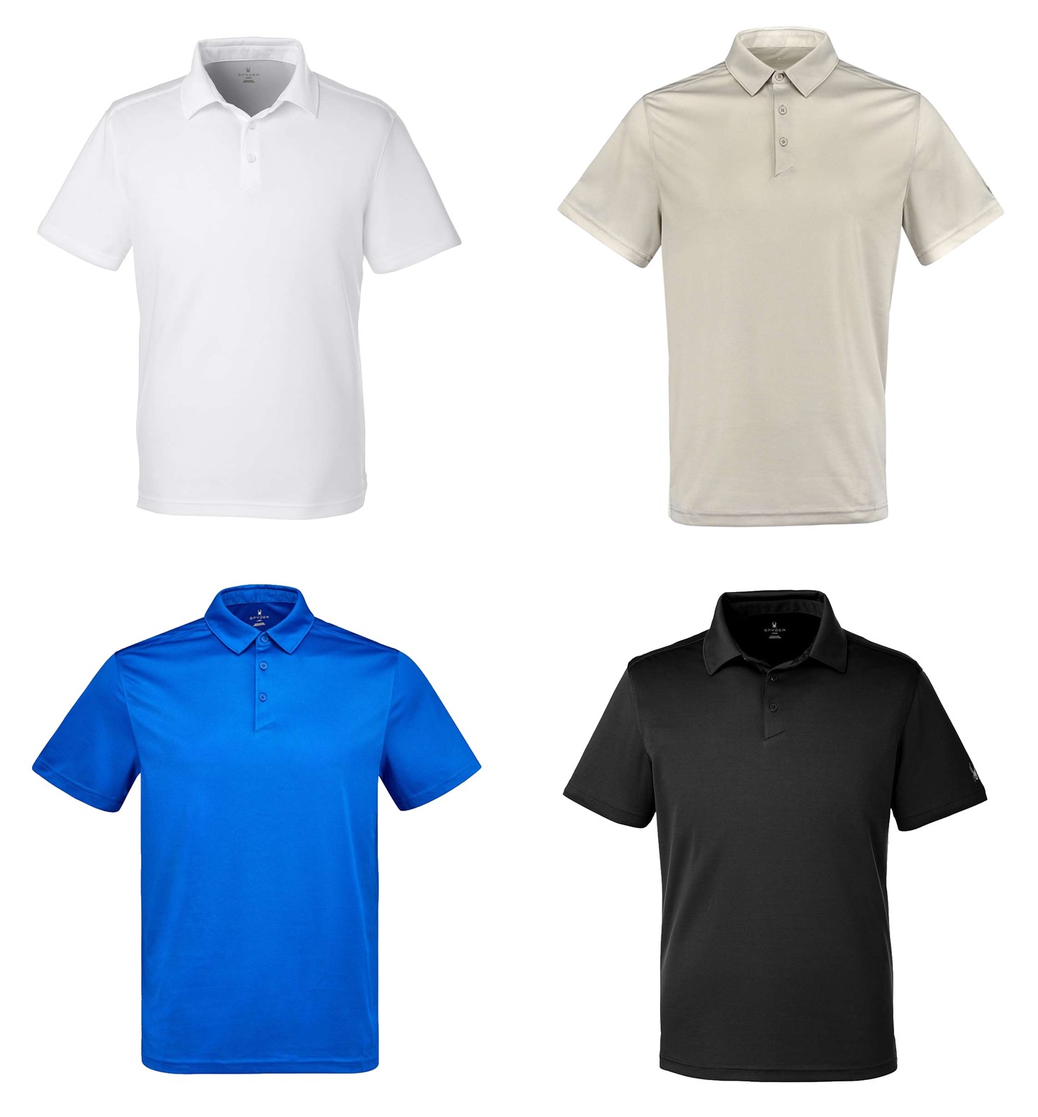 Spyder Men's Freestyle Polo Golf Shirt - S16532 - Pick Color & Size
