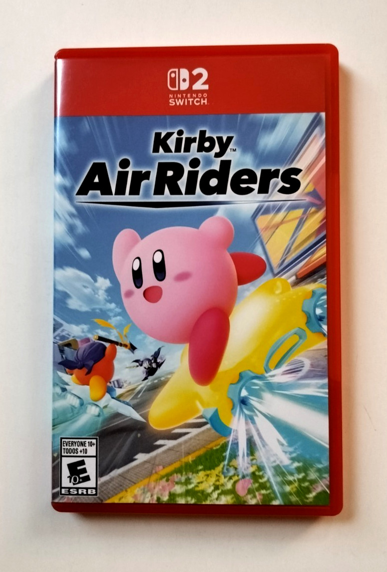 Authentic OEM Box Case Replacement Nintendo Switch 2 for Kirby Air Riders SW2