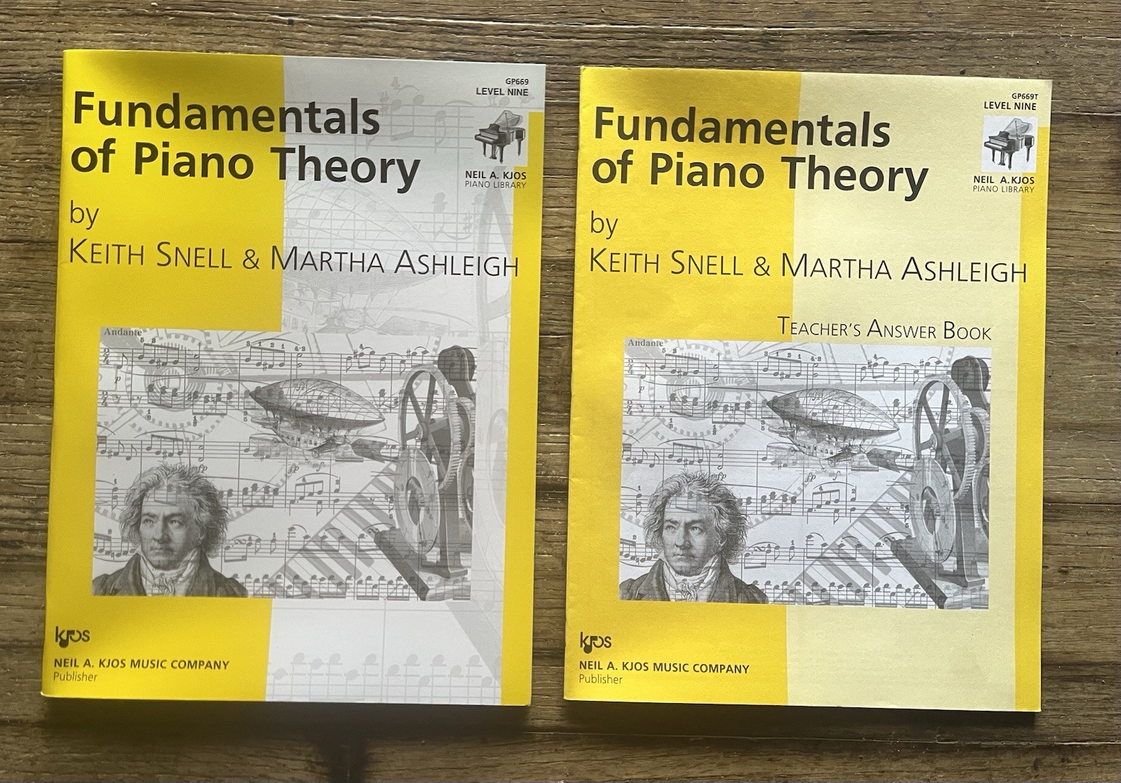 Fundamentals Of Piano Theory Level Nine Instruction & Teachers Answer Book Set