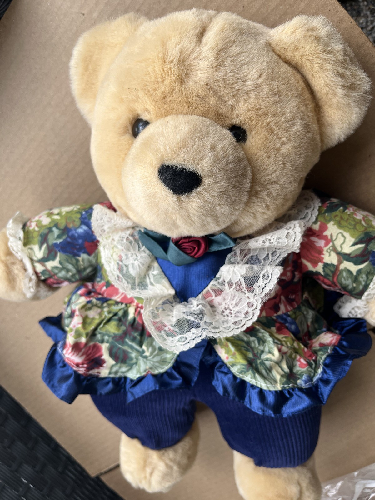 TB Trading Decorative Teddy Bear Victorian 19"  Plush Soft Toy Stuffed Animal