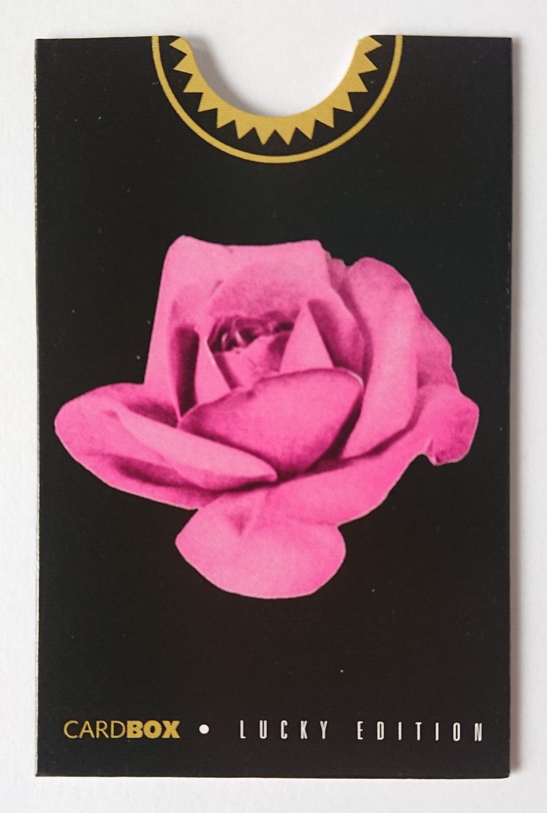 Card Holder Box Phone Card Bankkarte Ec Card Lucky Edition Pink Rose