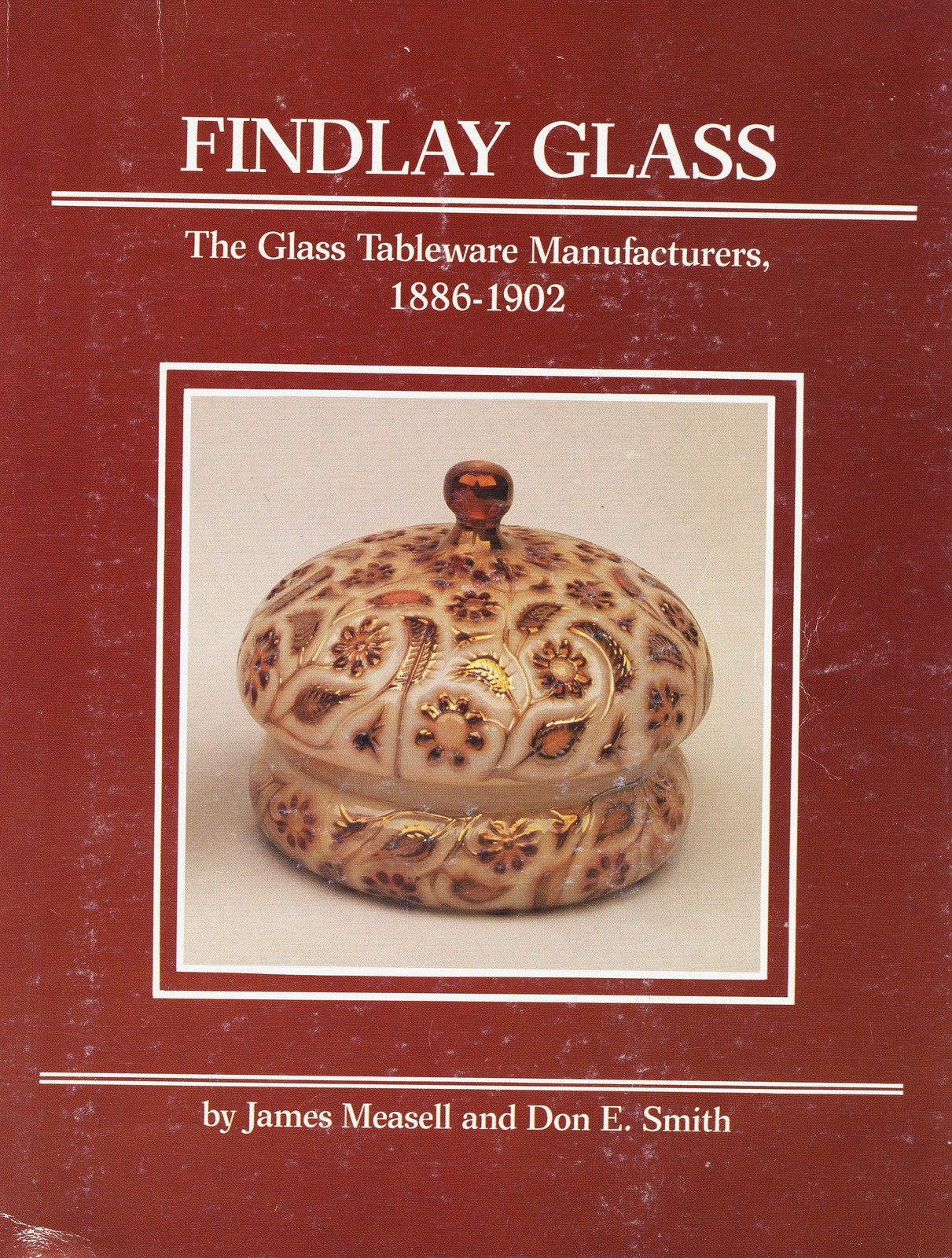 Findlay Ohio Art Glass Tableware Lamps 1886-1902 Patterns / Book + Value Guide