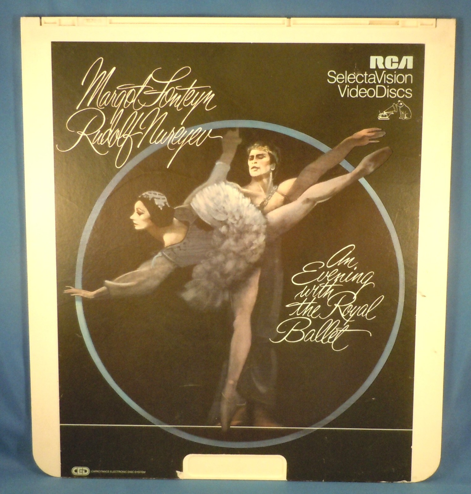RCA CED VIDEODISC! - AN EVENING WITH THE ROYAL BALLET - Margot Fonteyn