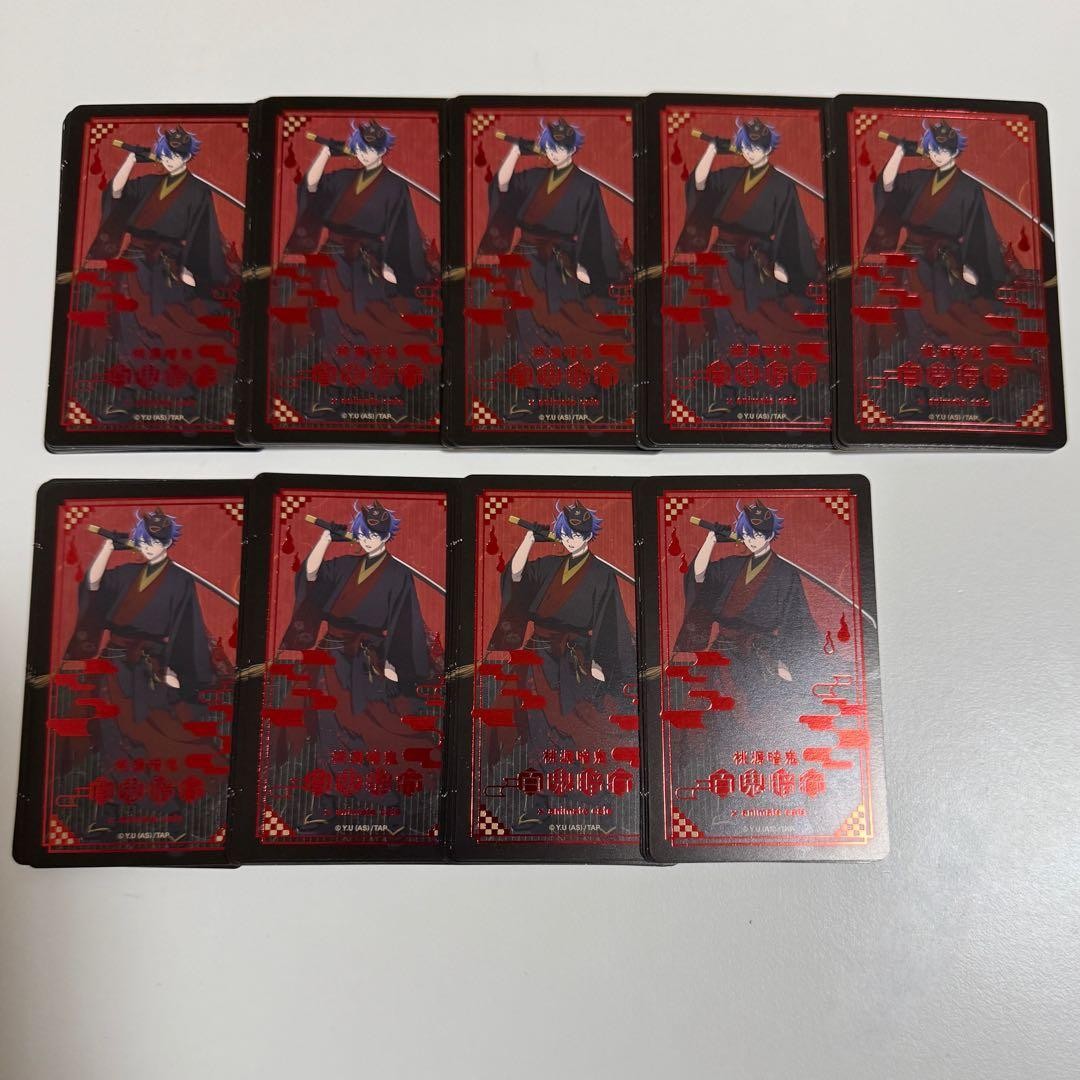 Togen Anki Shiki Ichinose Anime Cafe Foil Card Set 88 Pieces collectible