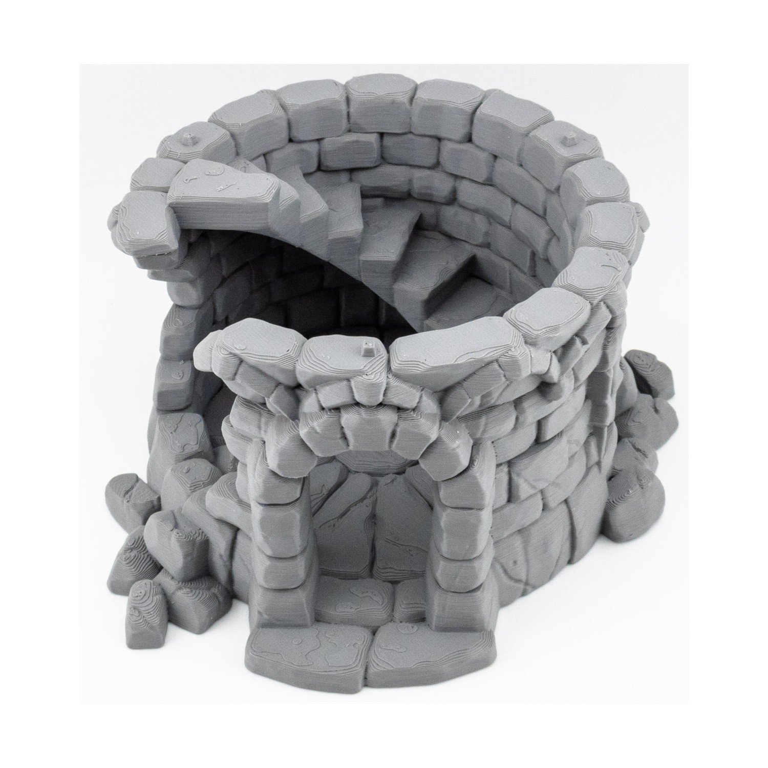 Lot Modern Mini 28mm 3D Printed Circular Ruins #2 NM