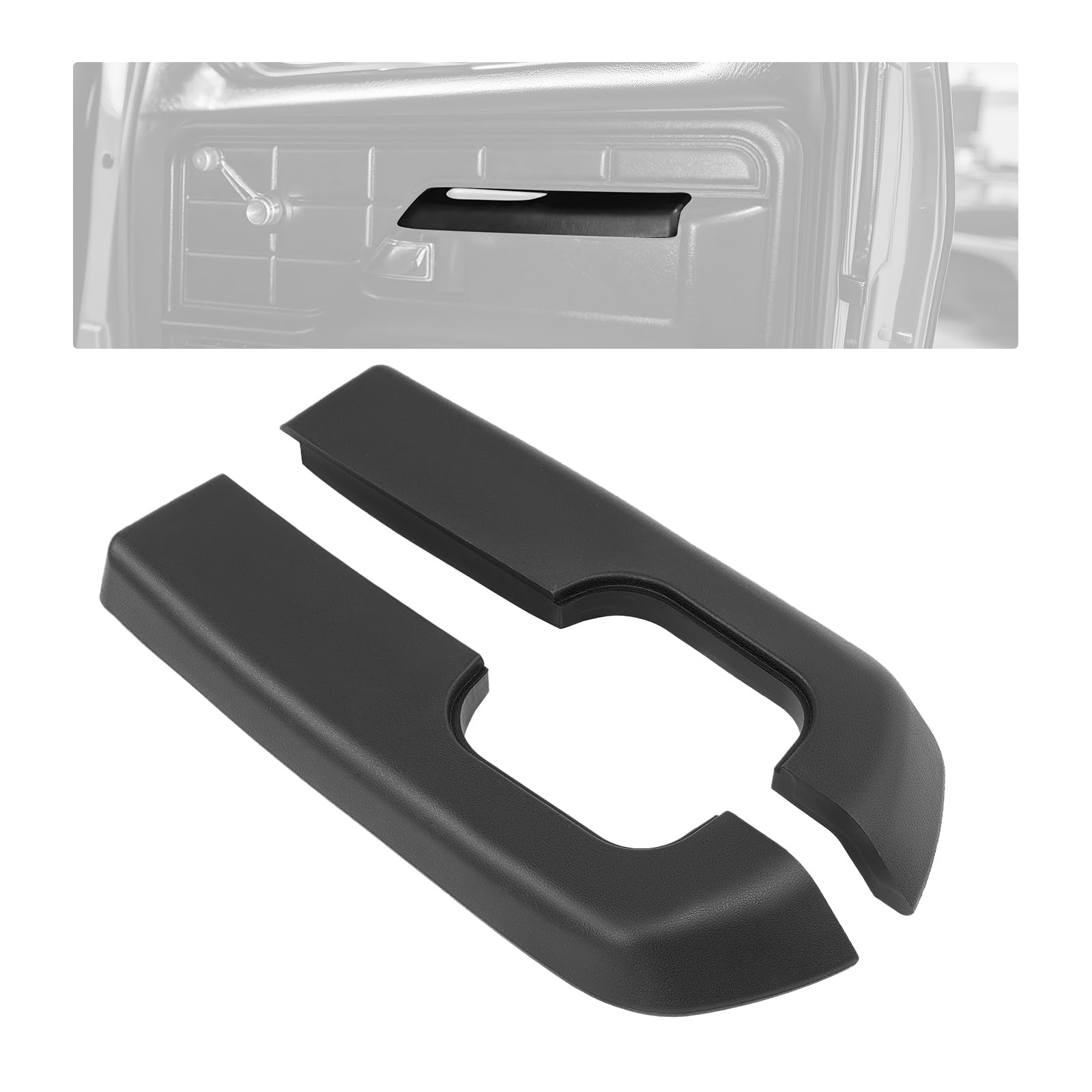 Front Door Padded Armrest Compatible with Bronco Pickup Truck Inner Door Panel