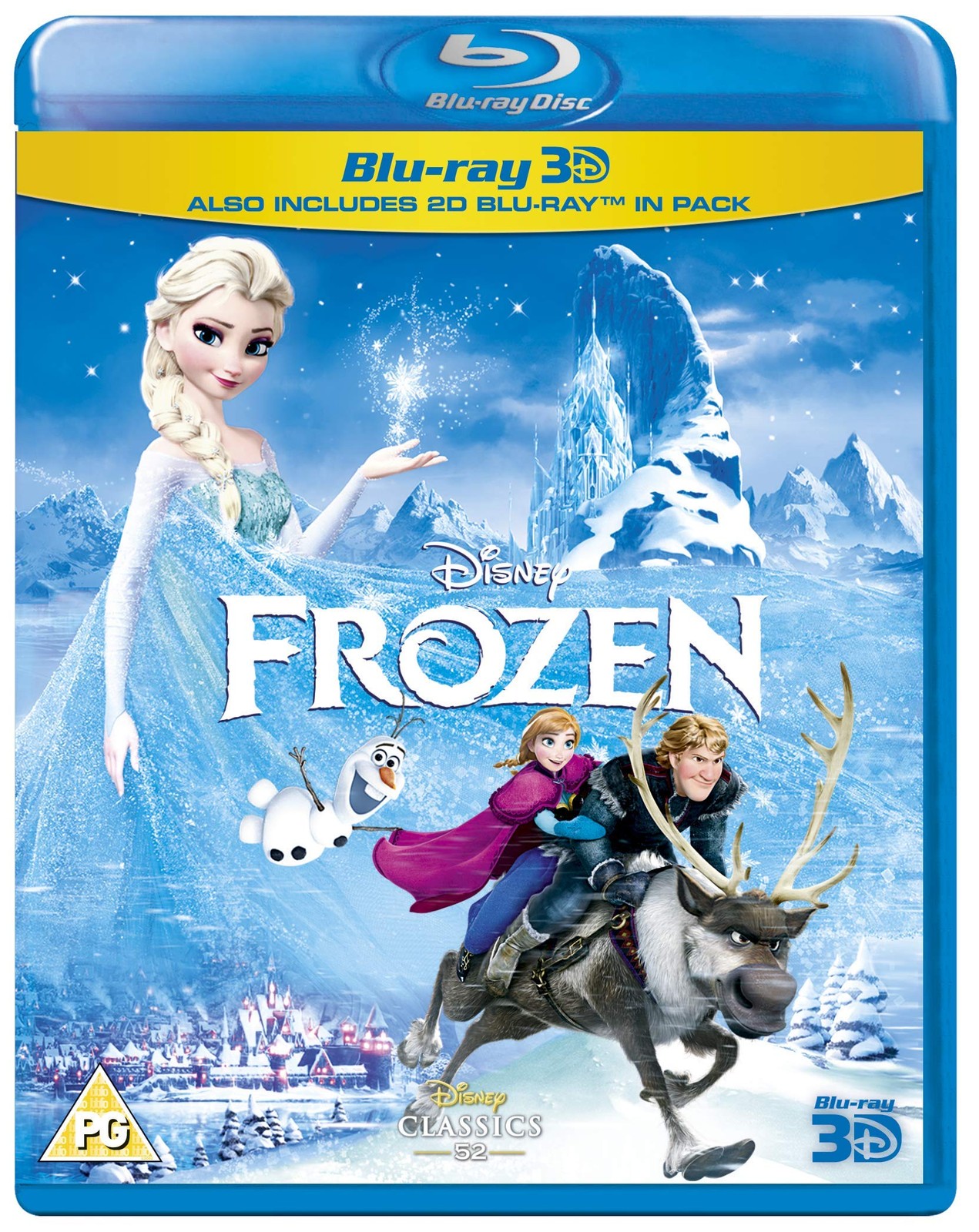 Frozen [Blu-ray 3D + Blu-ray] [Region Free]