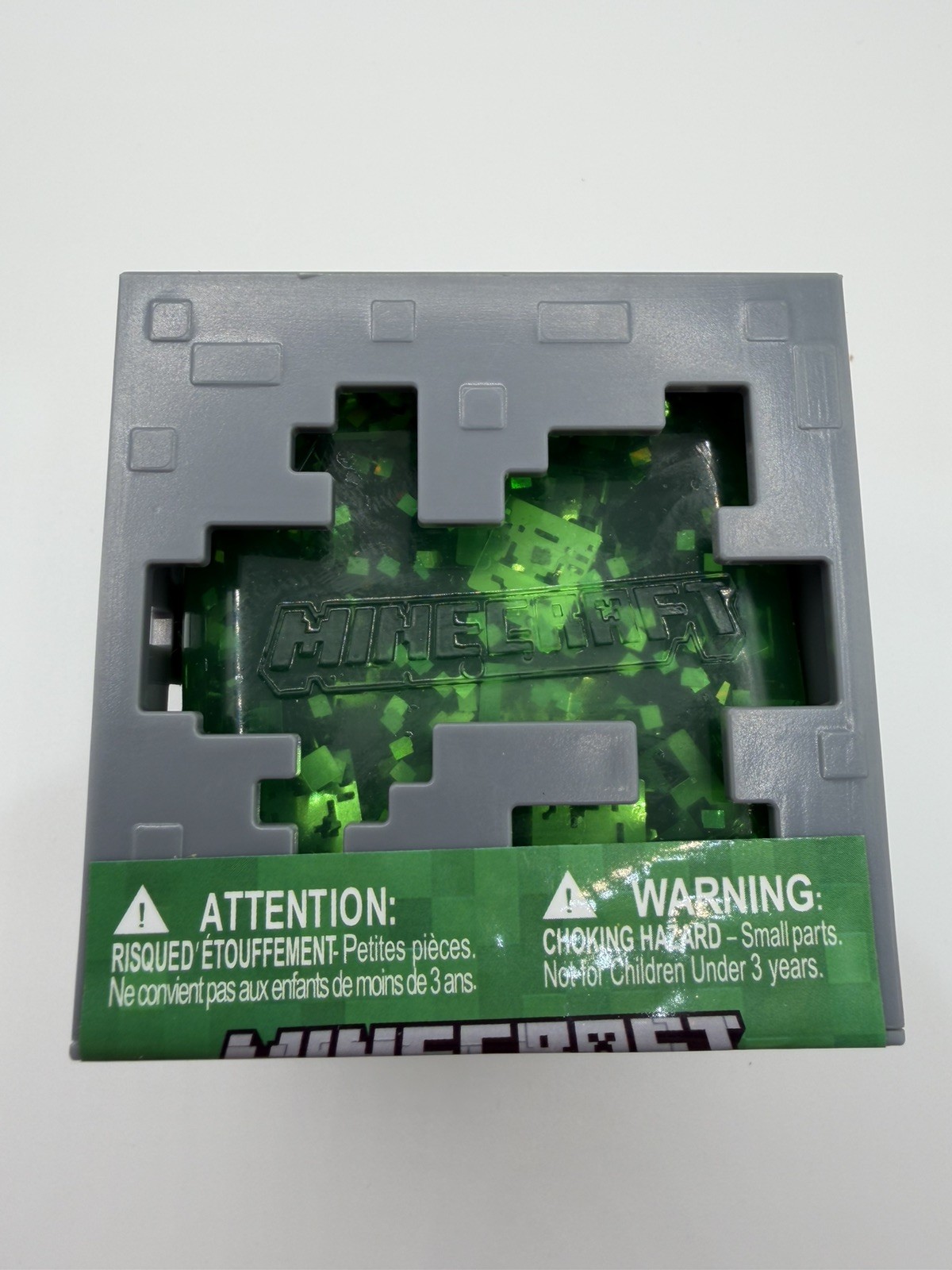 MINECRAFT JELLY CUBES - (GREEN) Viral Squishy IN HAND. (GREEN)