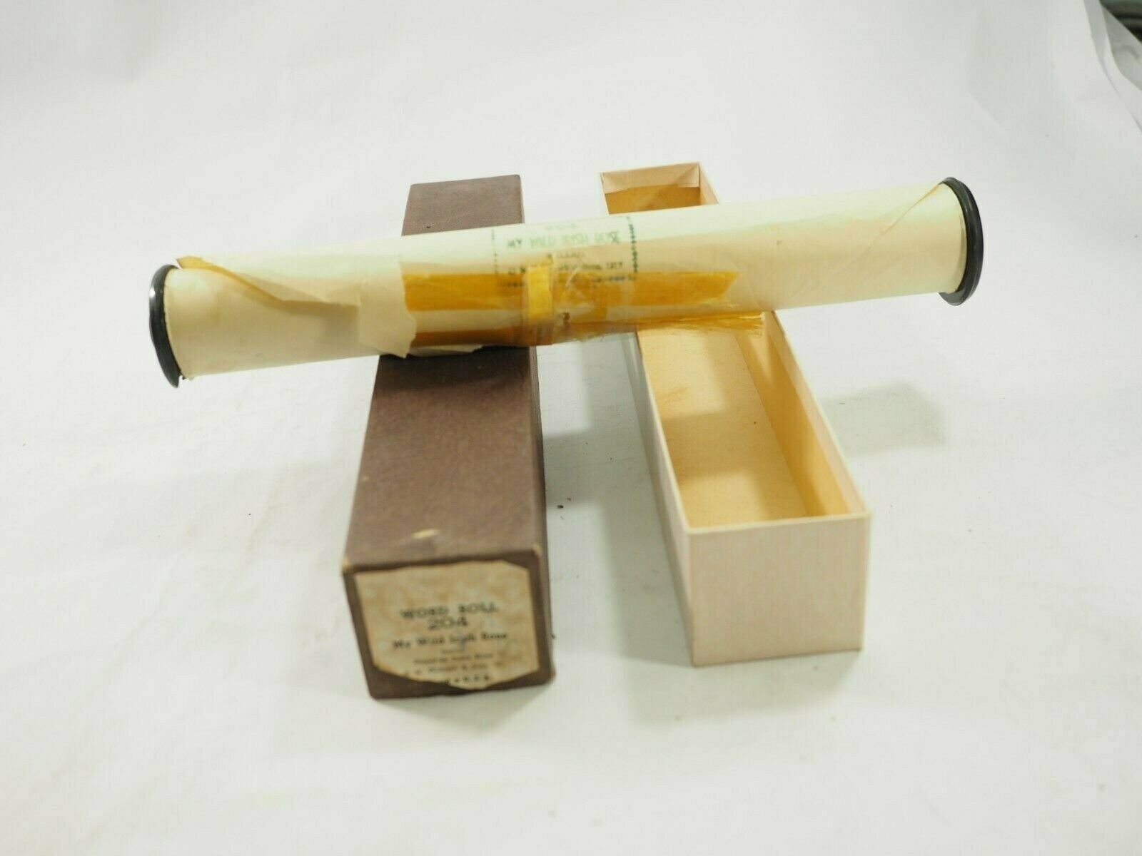 Q.R.S. Word Roll # 204 "My Wild Irish Rose" Piano Roll