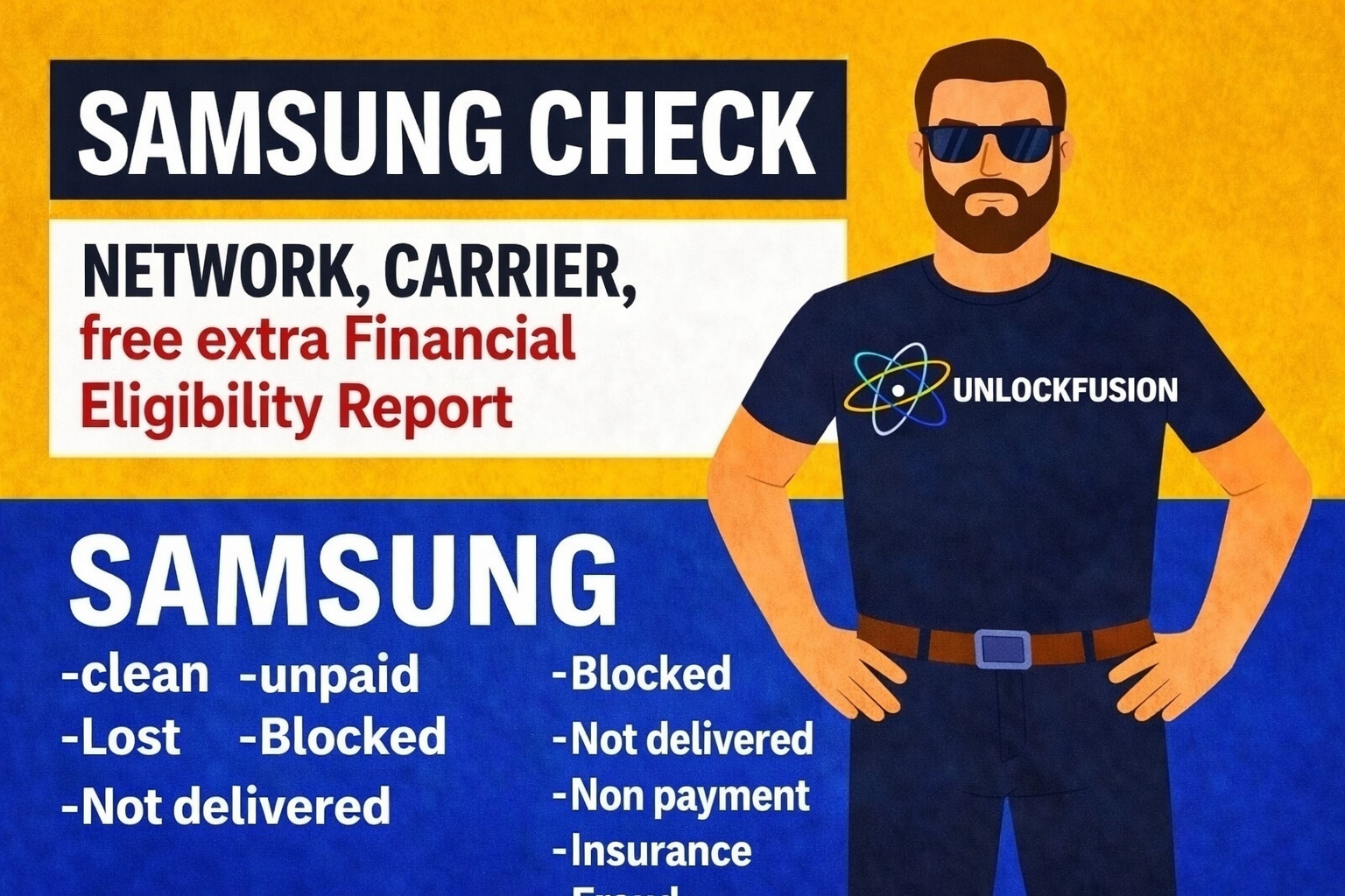Samsung IMEI Check Info - FREE EXTRA Financial Eligibility Check For T-MOBILE