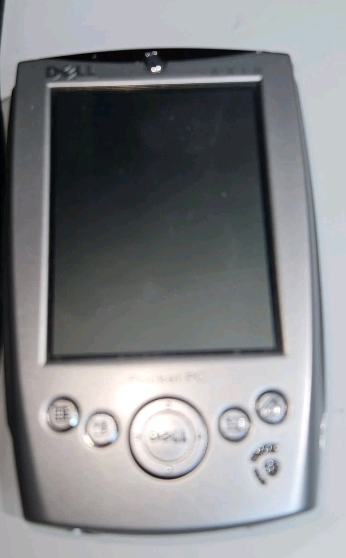 Dell Axim X5 PDA Pocket PC With stylus & Case Microsoft Windows