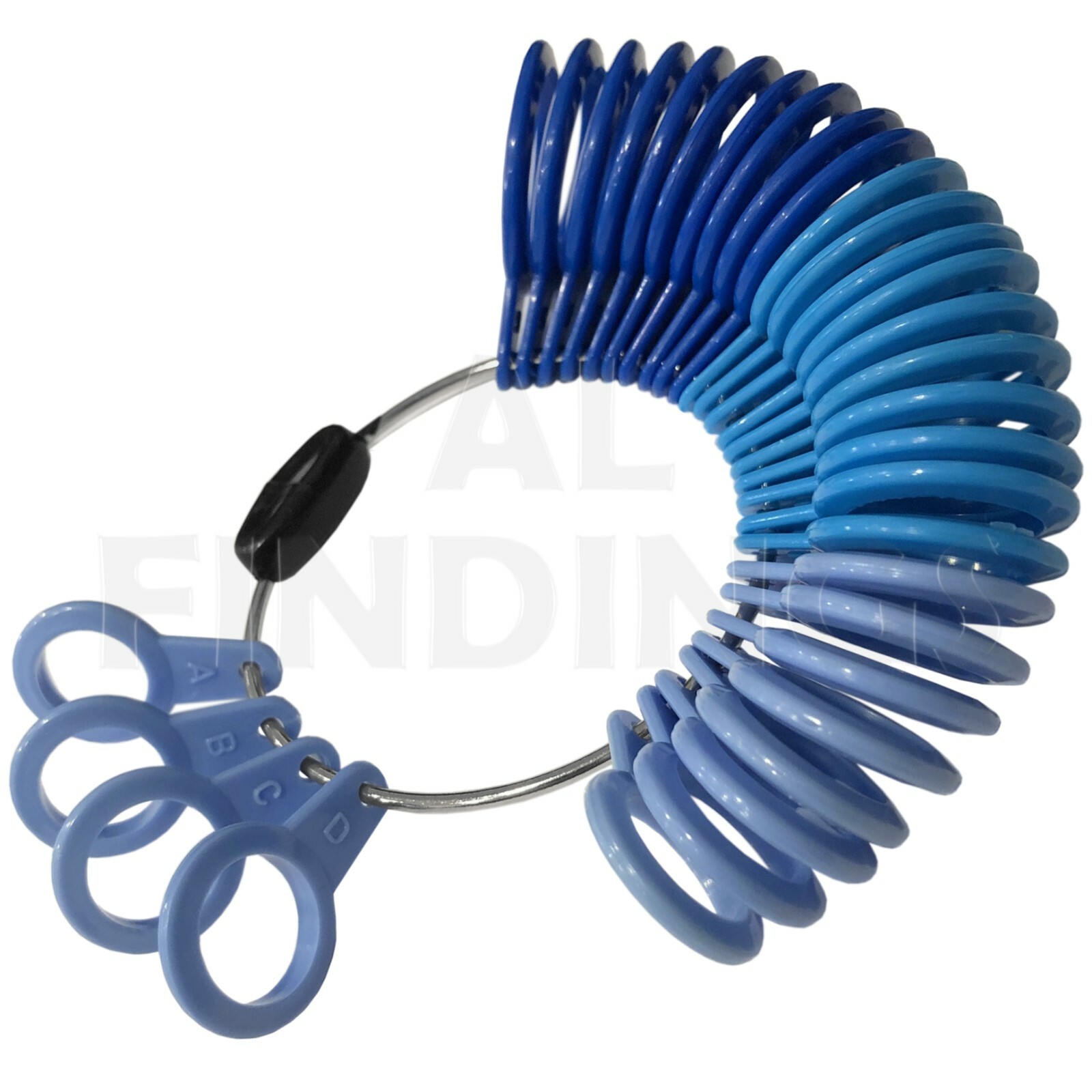 Ring Sizer Finger Measure Gauge British UK A-Z+6 Sizes for Men & Women Reausable