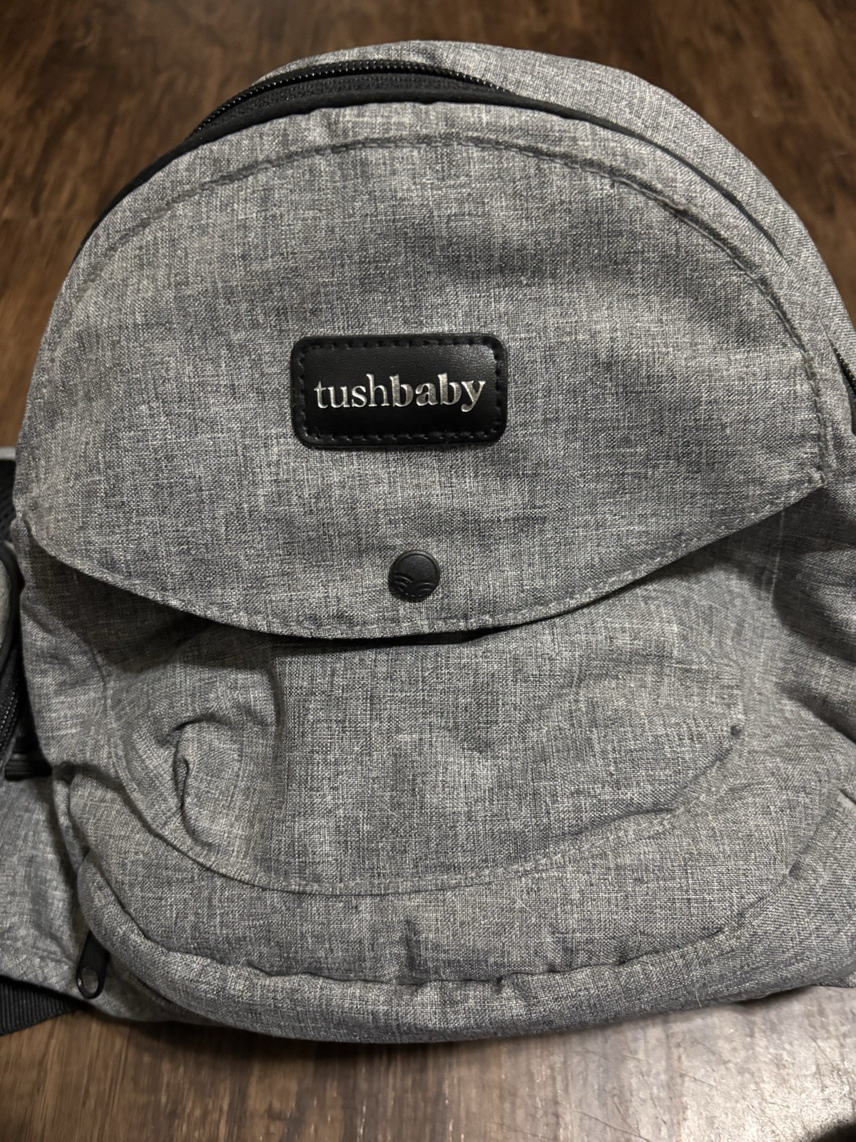 Tushbaby Hip Seat Baby Carrier - Grey