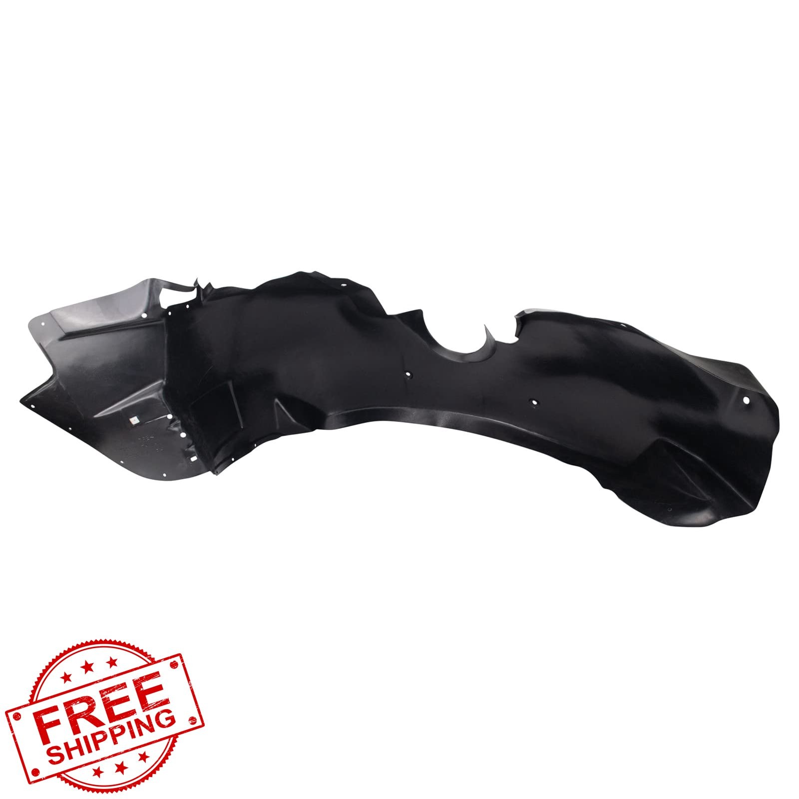 TRQ Front Right Inner Fender Liner Black Camaro 2012-2015