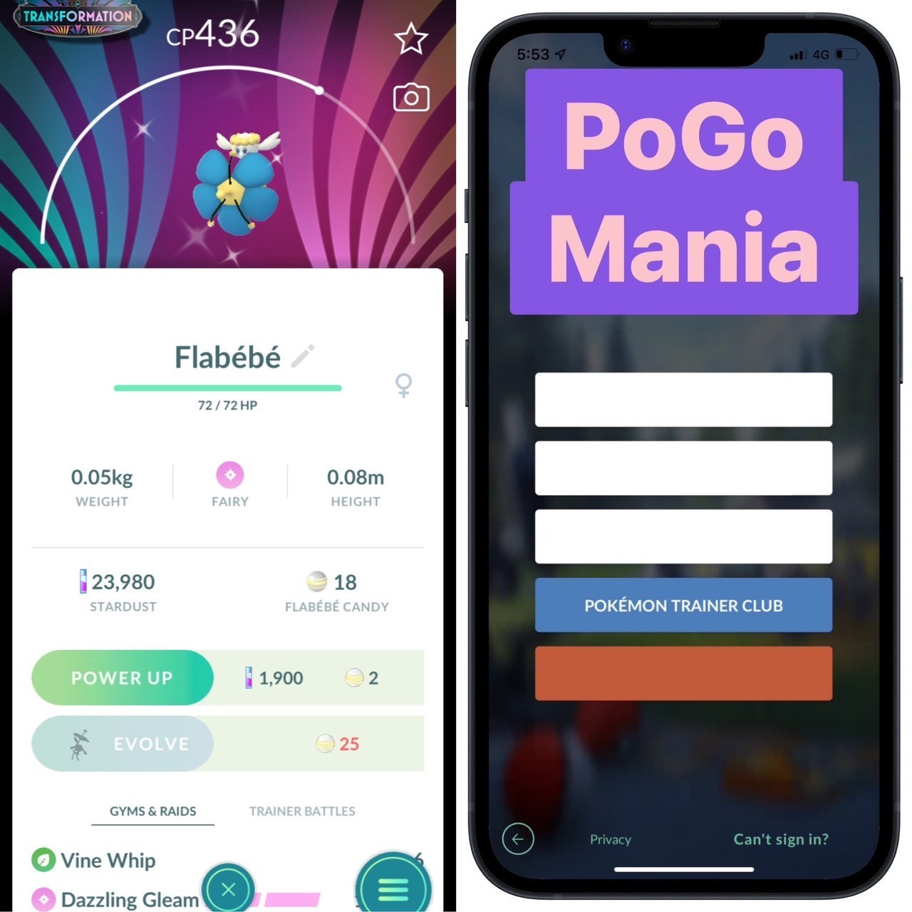 Shiny Flabébé (Blue Flower)✨2025 CDay Special Background✨mini PTC 20k✨