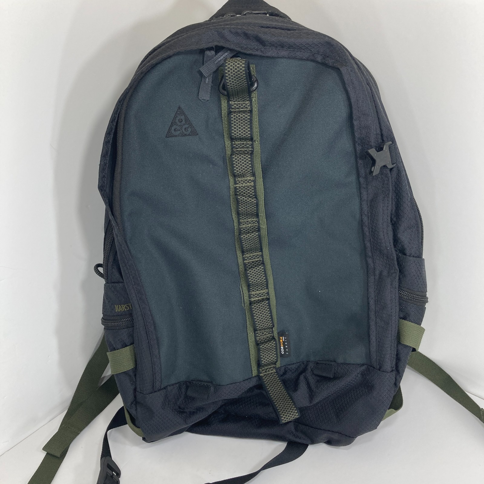 Nike ACG Karst Backpack Unisex Black Grey Cordura CK7510 010 Rare