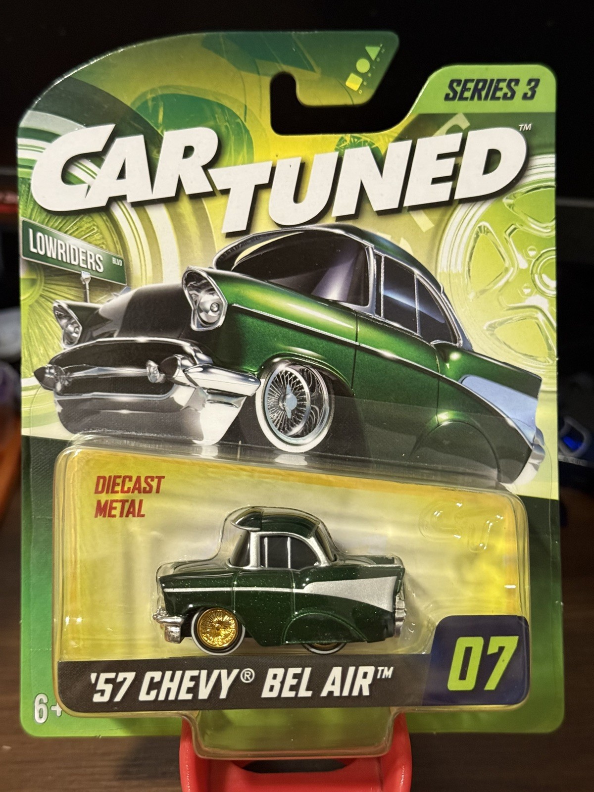 CAR TUNED ‘57 CHEVY BEL AIR LOWRIDERS SERIES 3 Green