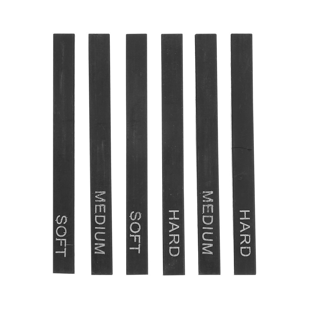 6 Pcs Charcoal Rods Compressed Charcoal Sticks Sketching Drawing Supplies