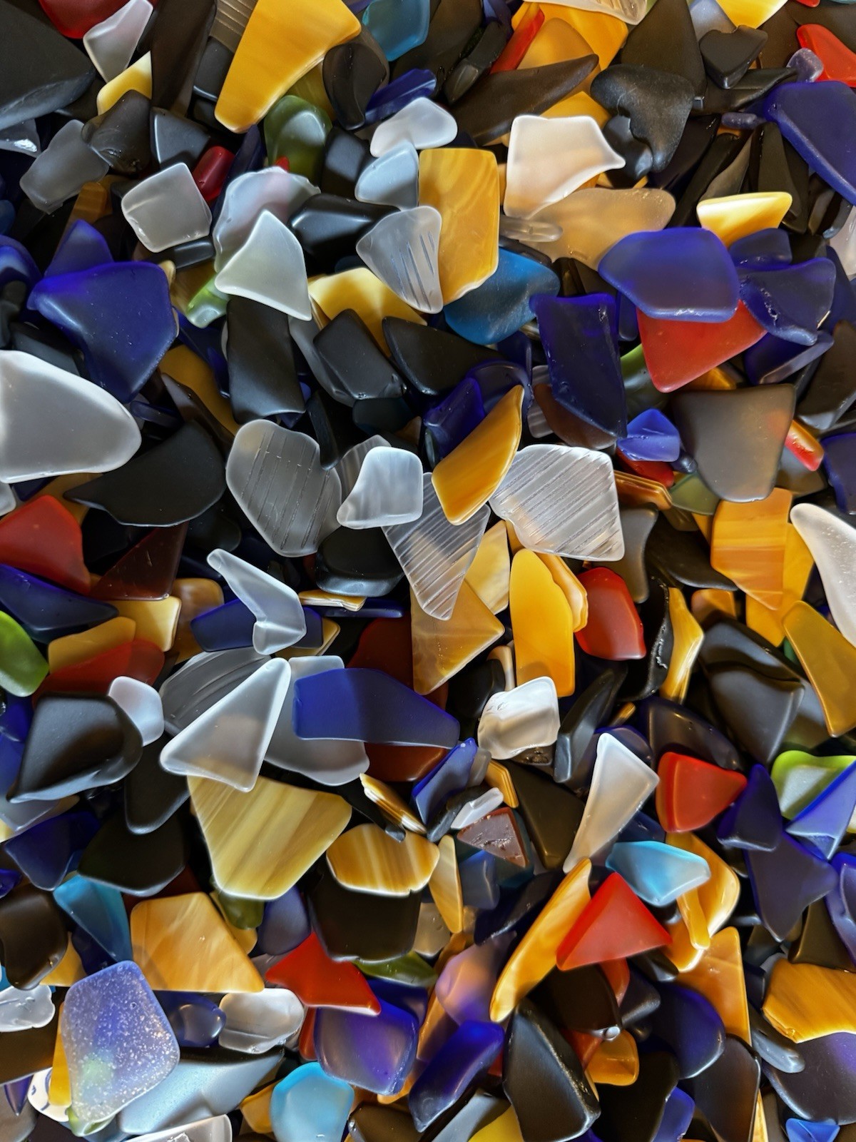 5 POUNDS TUMBLED SEA GLASS For Arts and Crafts