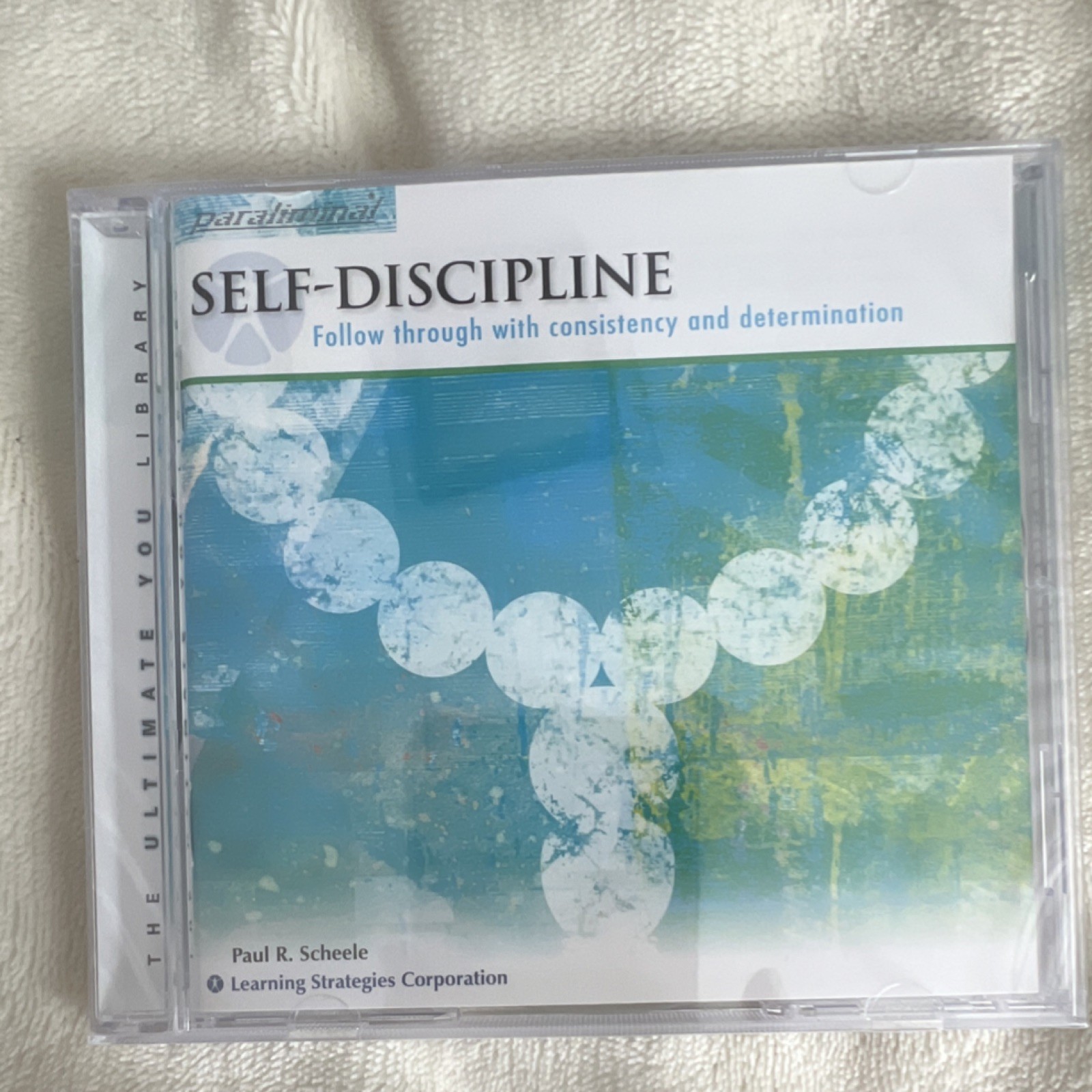 Paul R. Scheele Self-Discipline Audio CD Audiobook Learning Strategies Motivati…