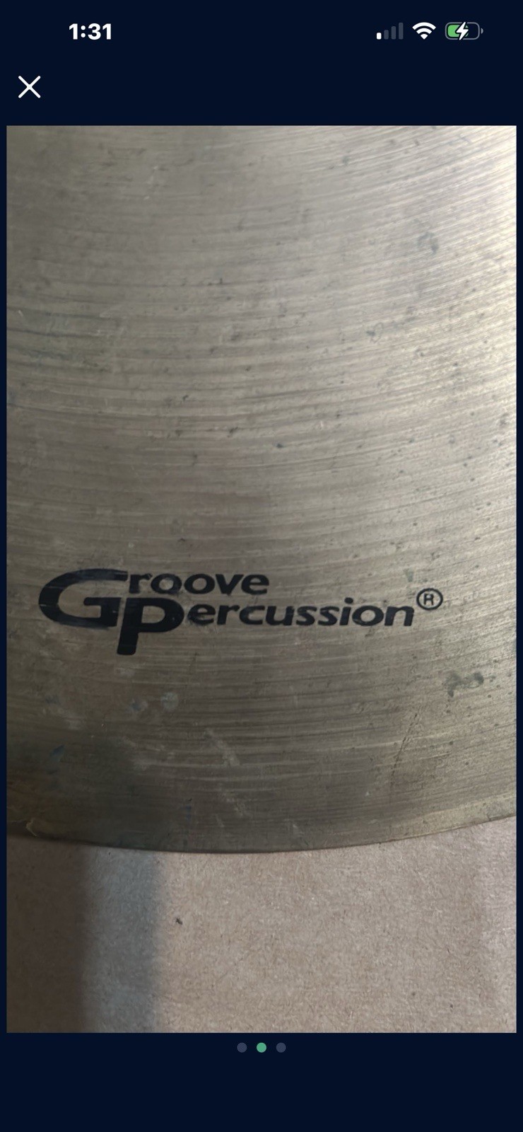 Groove Percussion Cymbal Drum Set Accessory