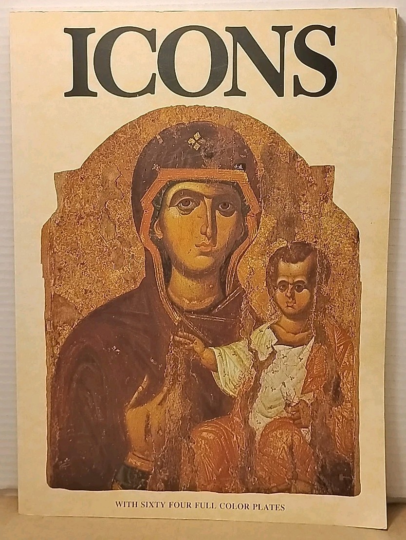 ICONS by Gordana Babic 1988 Large Format Paperback  w/ 64 Color Plates