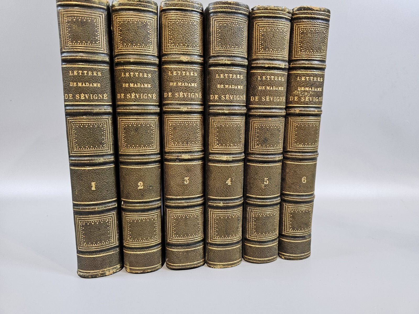 Lettres De Madame De Sévigné, 6 Volumes, 1856 