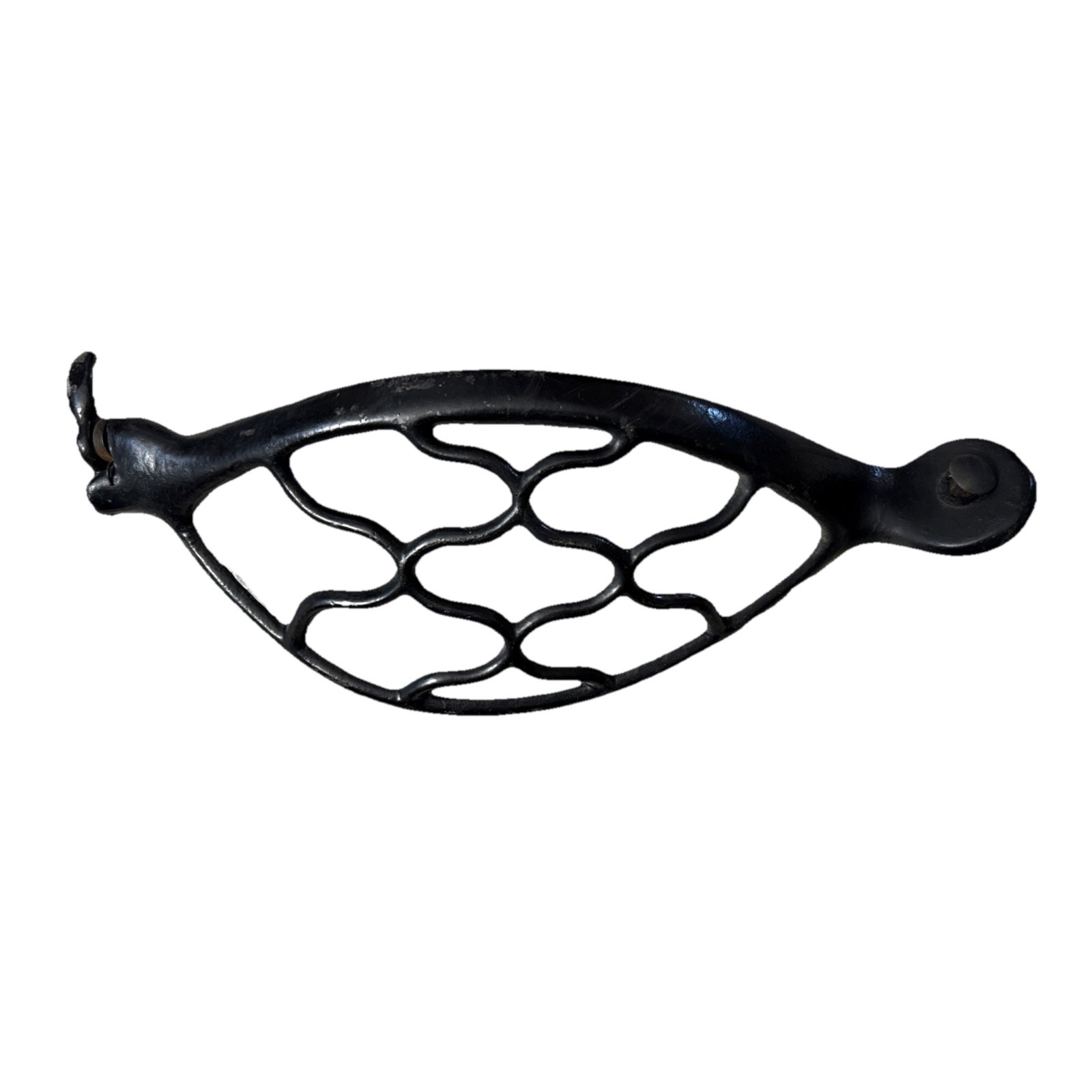 Vintage Singer Treadle Sewing Machine Cast Iron Pulley Dress Belt Guard