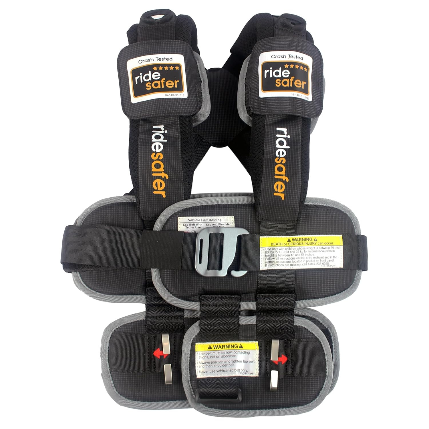 - Extra Large Black, Lightweight, Compact, Portable Car Seat - Perfect for Trave