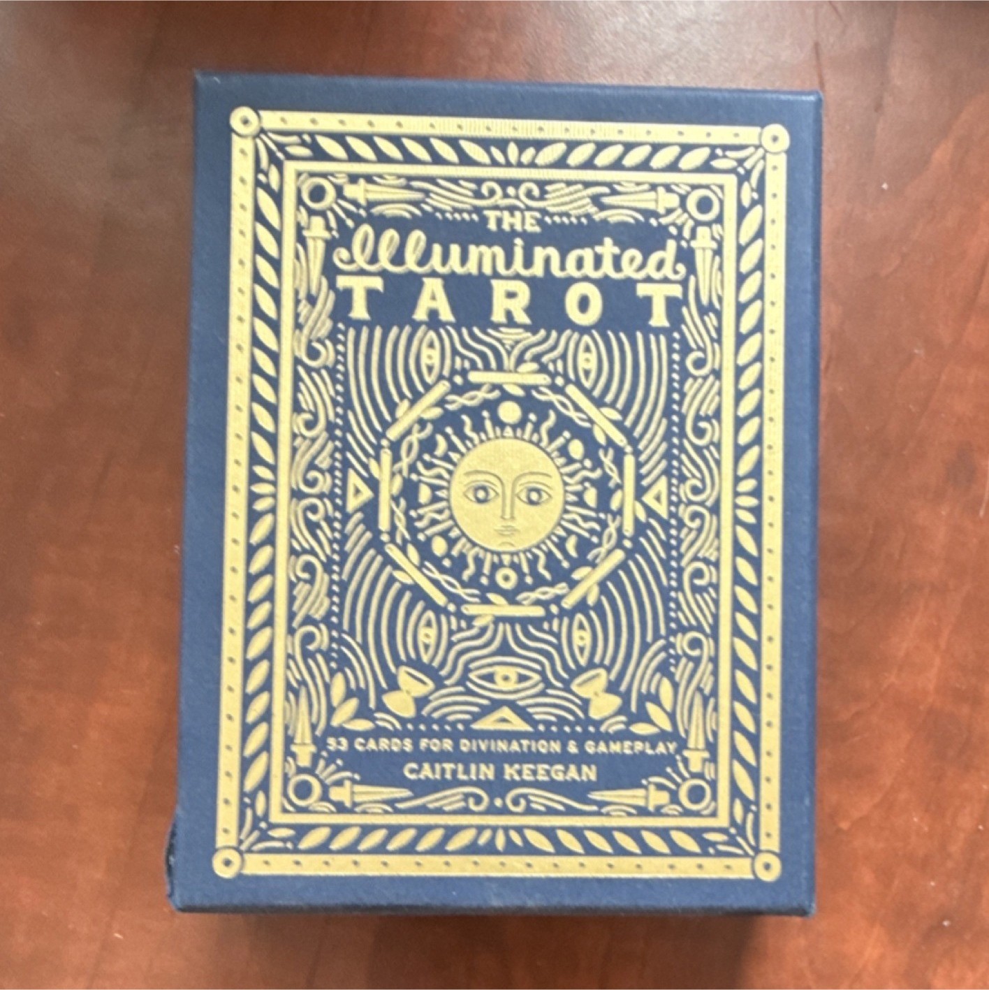 The Illuminated Tarot Deck by Caitlin Keegan, 53 Cards for Divination & Gameplay
