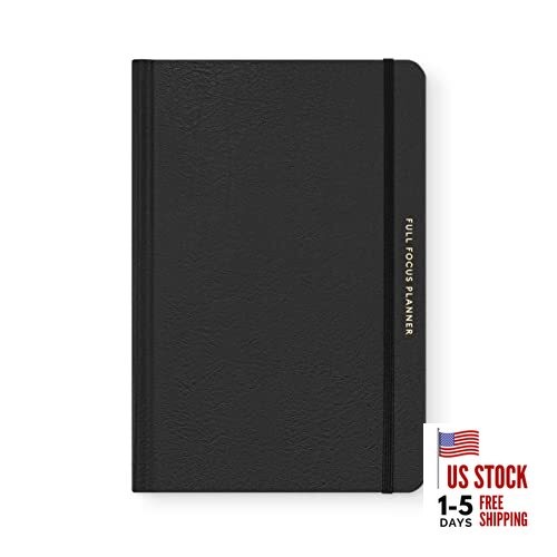  Leather Planner by Michael Hyatt - The #1 Daily Planner to Set Annual Black